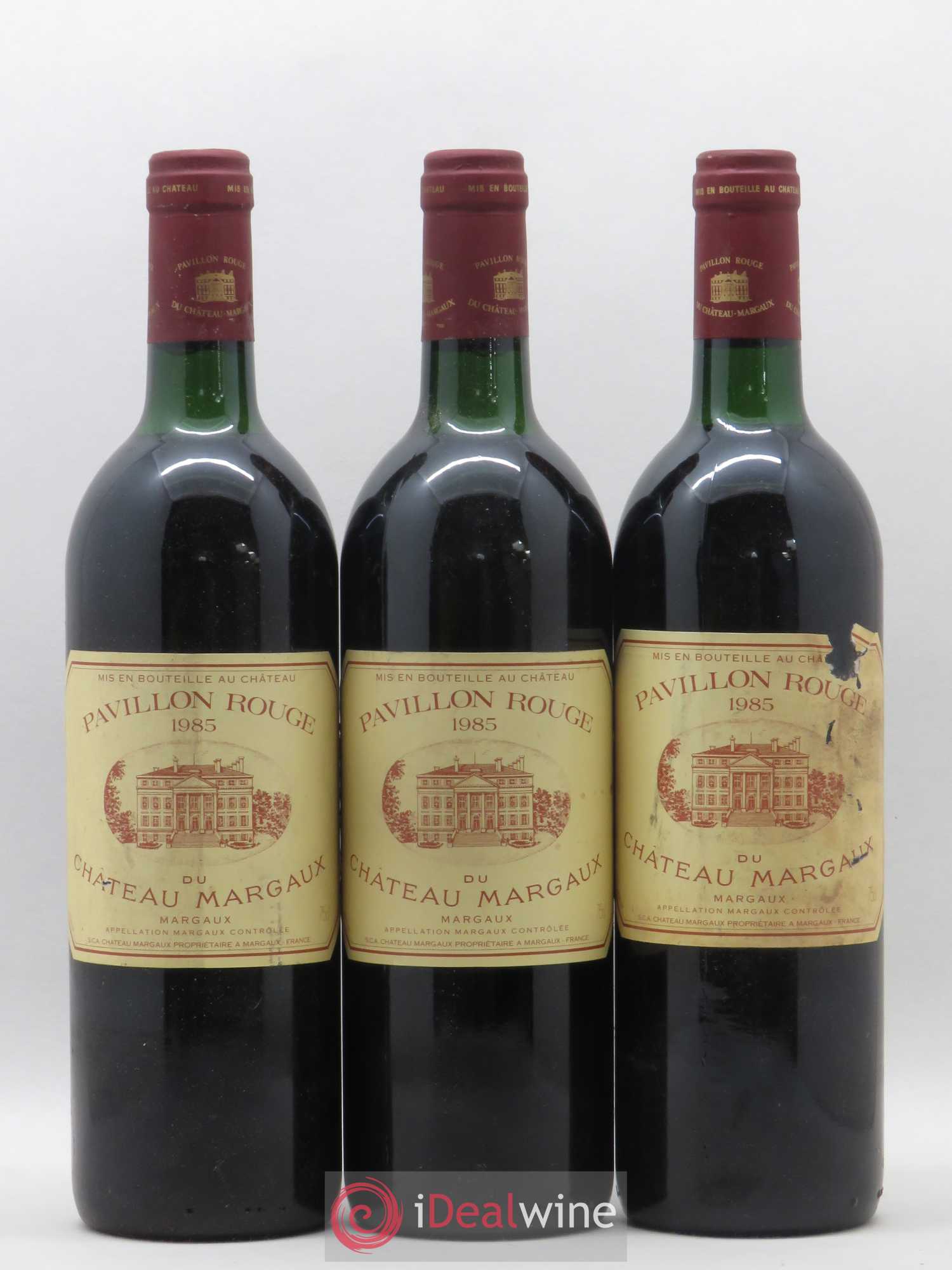Pavillon Rouge du Château Margaux Second Vin 1985 - Lot de 6 bouteilles - 1