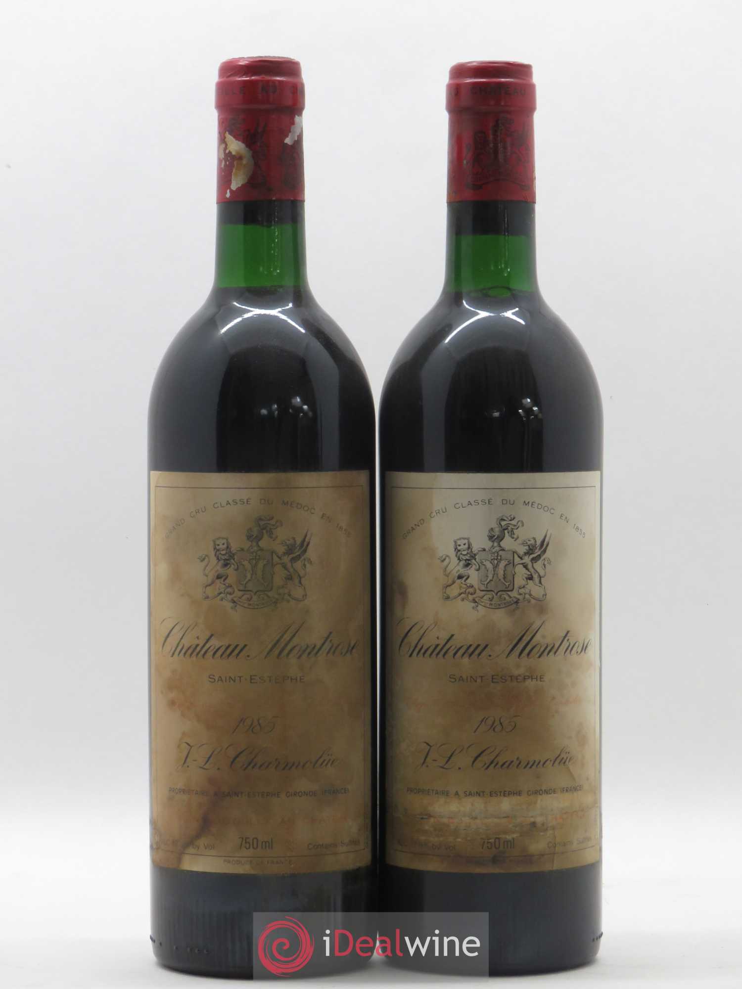 Château Montrose 2ème Grand Cru Classé 1985 - Lot de 2 bouteilles - 0