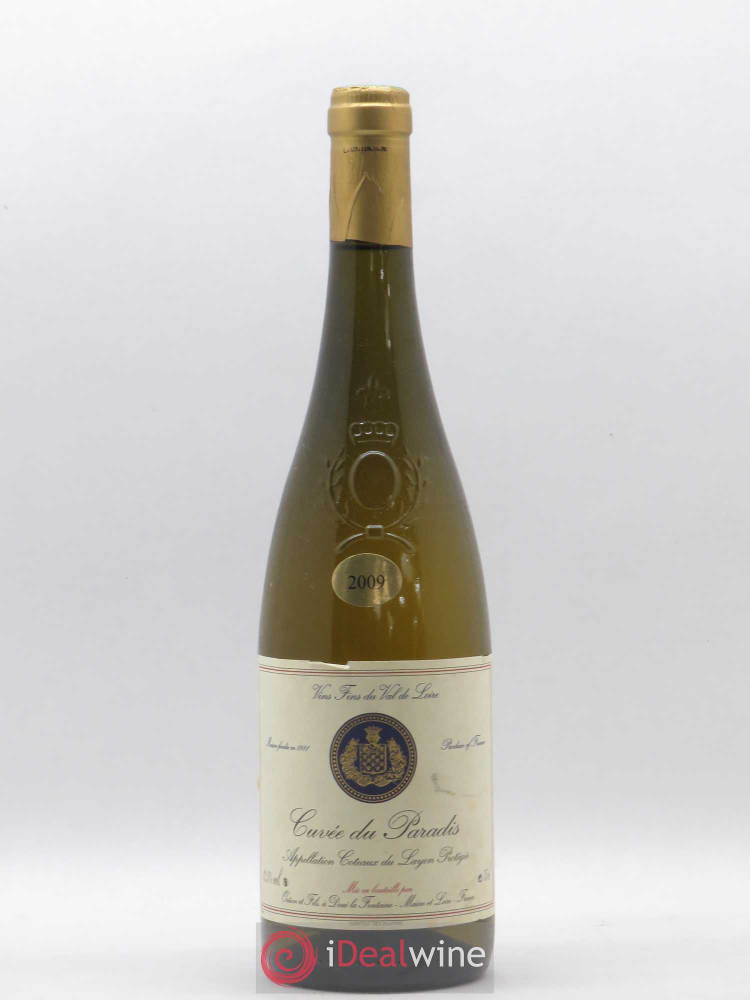 Coteaux du Layon Coteaux du Layon Cuvée Du Paradis 2009 - Lotto di 1 bottiglia - 0