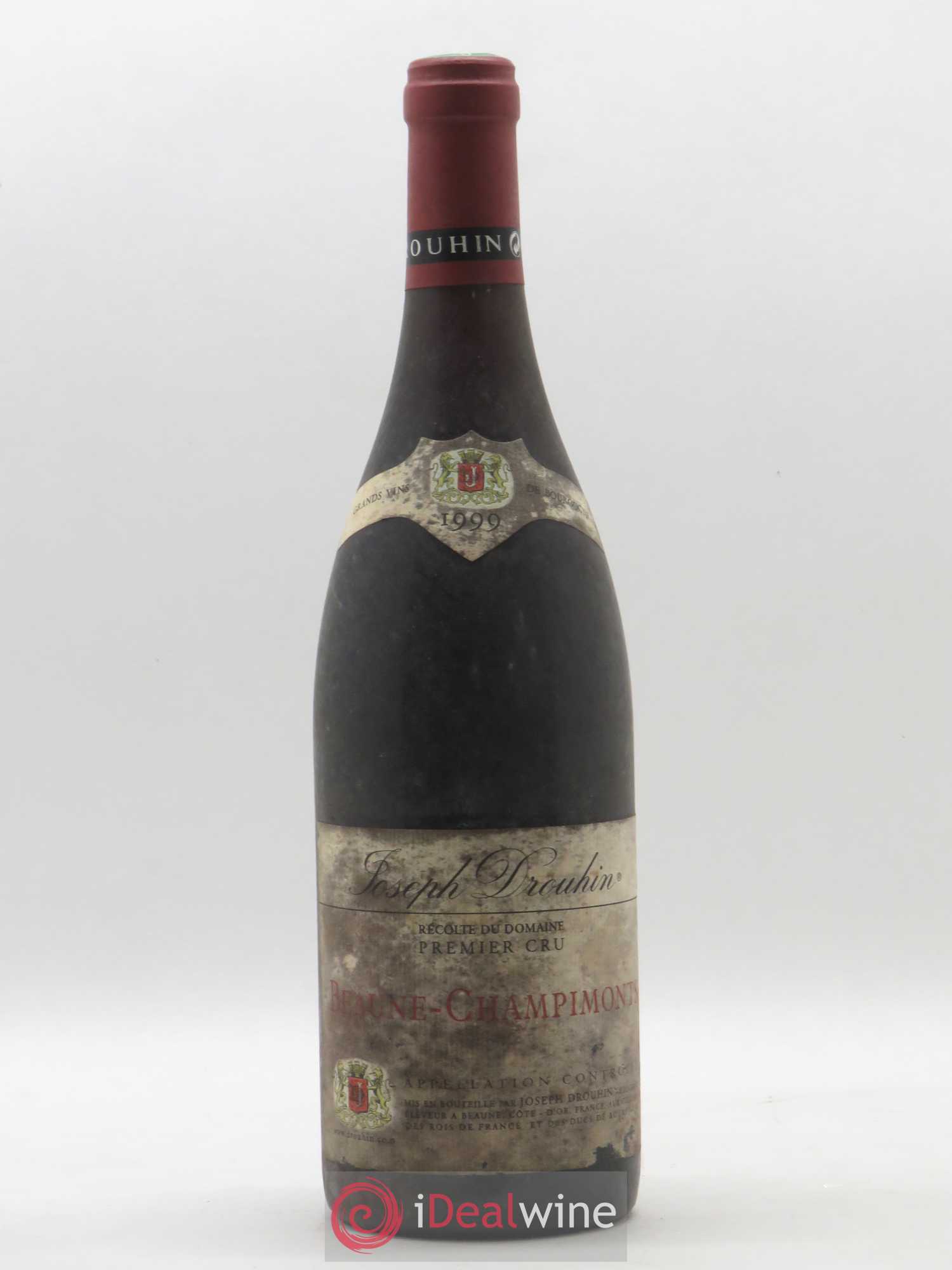 Beaune 1er Cru Joseph Drouhin Les Champimonts 1999 - Posten von 1 Flasche - 0
