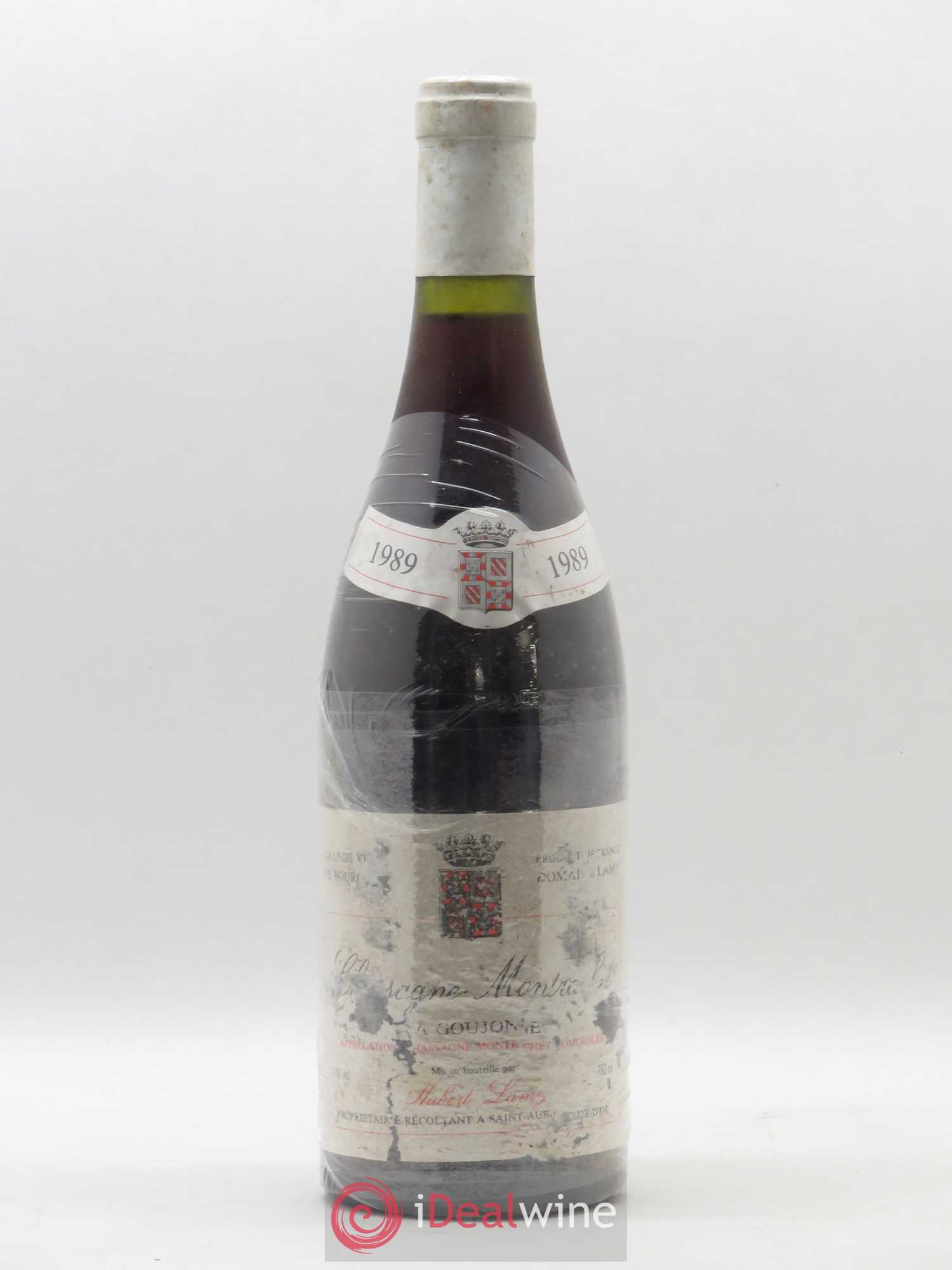 Chassagne-Montrachet La Goujonne Hubert Lamy 1989 - Lot de 1 bouteille - 0