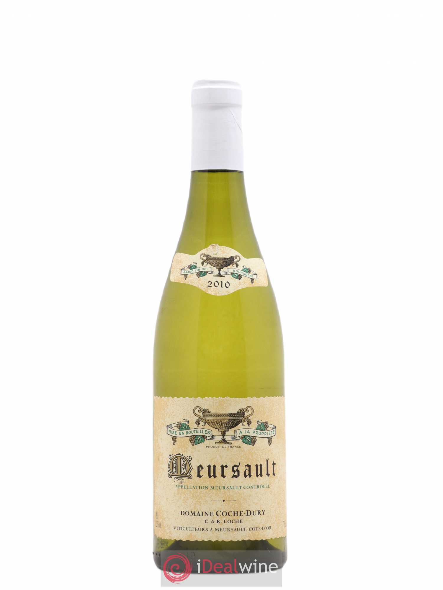 Meursault Coche Dury (Domaine) 2010 - Lot de 1 bouteille - 0