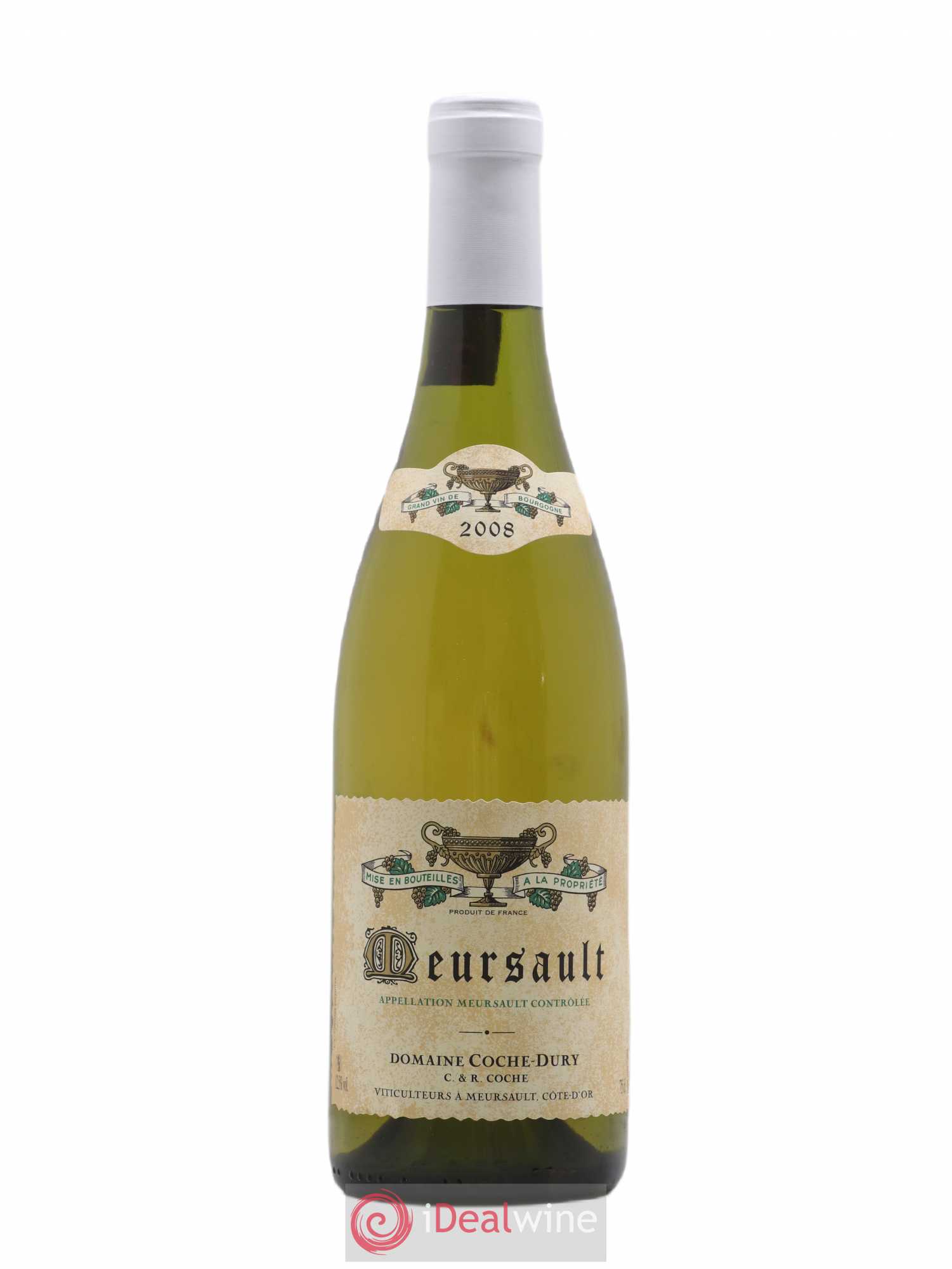Meursault Coche Dury (Domaine) 2008 - Lot de 1 bouteille - 0