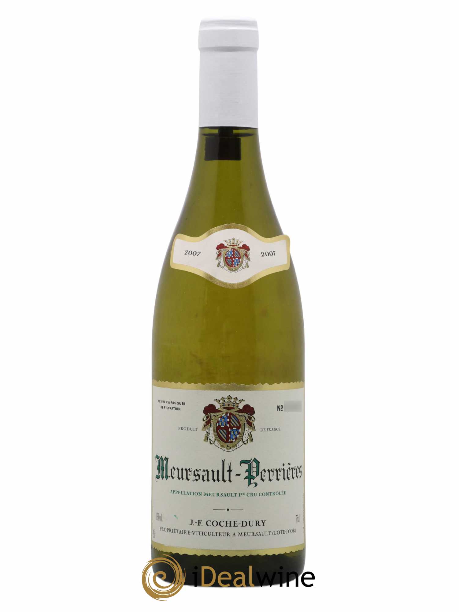 Meursault 1er Cru Perrières Coche Dury (Domaine) 2007 - Lot de 1 bouteille - 0
