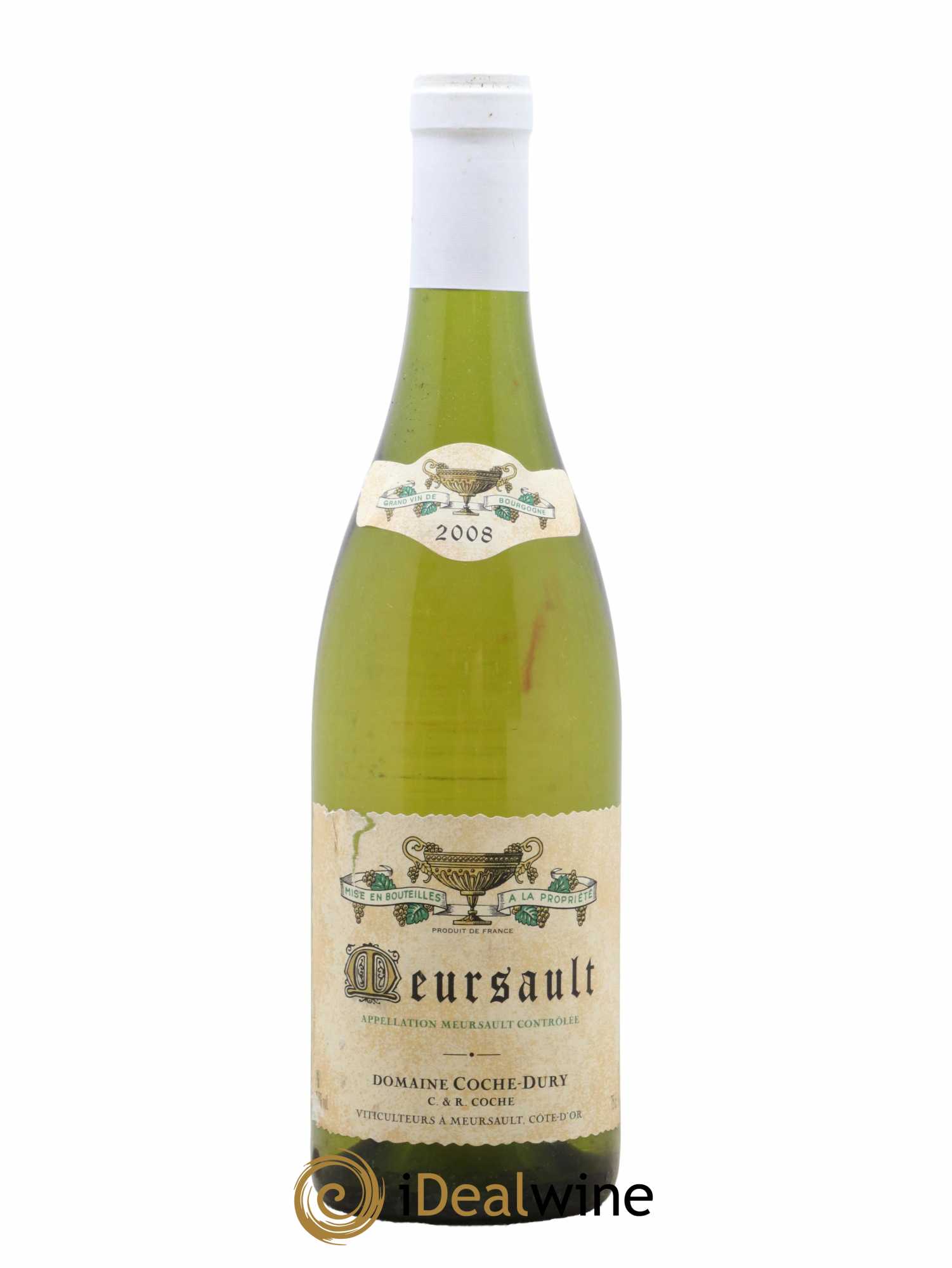 Meursault Coche Dury (Domaine) 2008 - Lot de 1 bouteille - 0