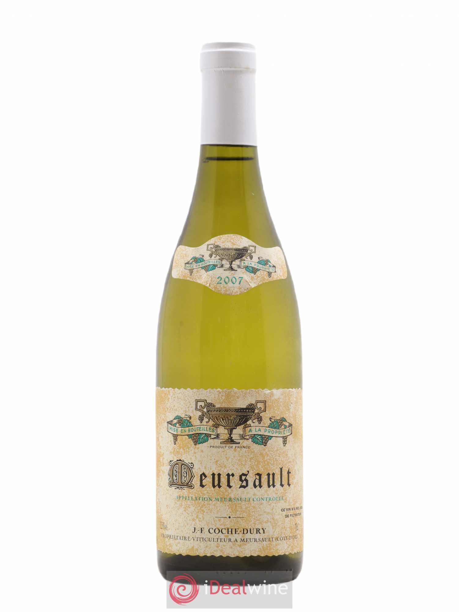 Meursault Coche Dury (Domaine) 2007 - Lot de 1 bouteille - 0