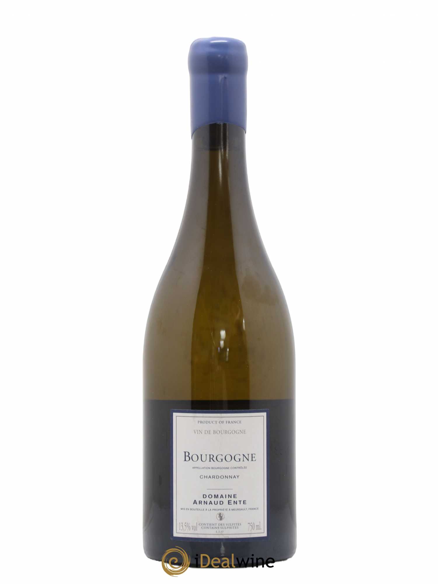 Bourgogne Chardonnay Arnaud Ente 2017 - Lot de 1 bouteille - 1