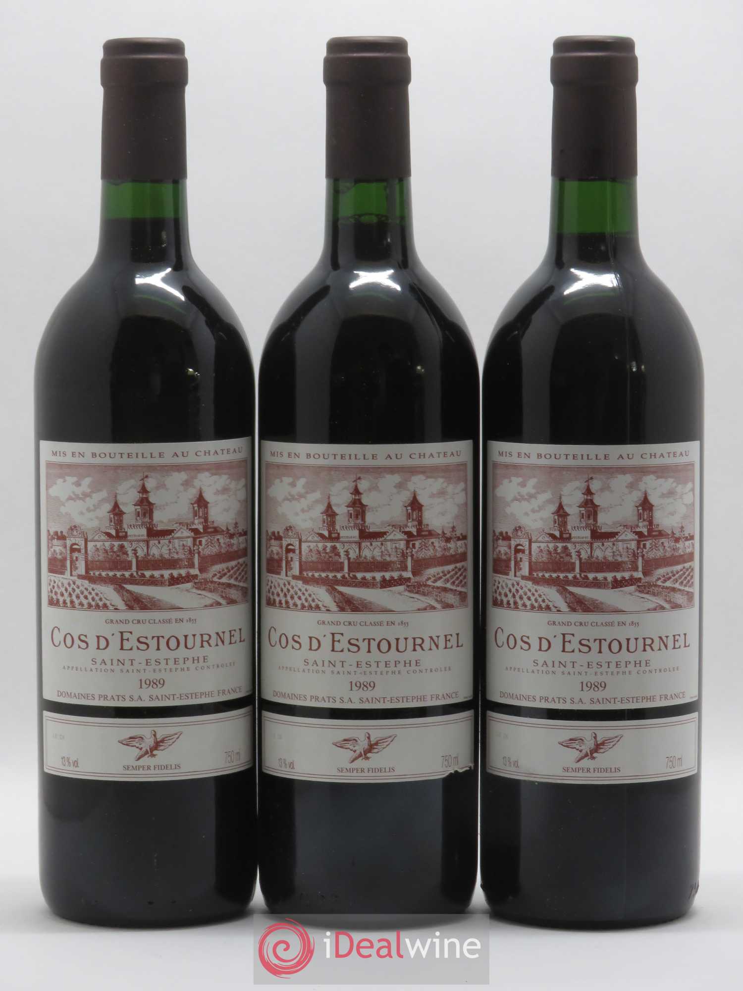 Cos d'Estournel 2ème Grand Cru Classé 1989 - Lot de 12 bouteilles - 2