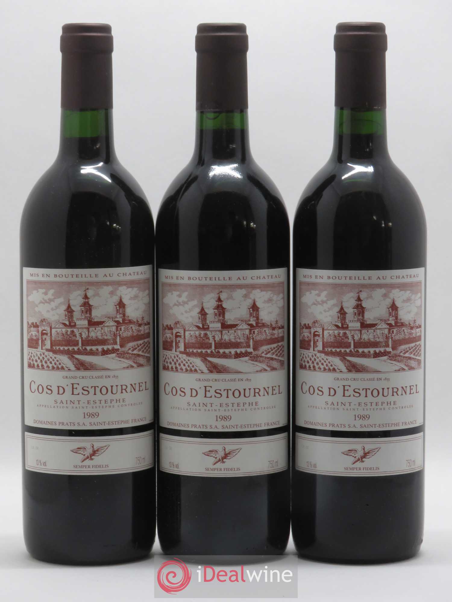 Cos d'Estournel 2ème Grand Cru Classé 1989 - Lot de 12 bouteilles - 3