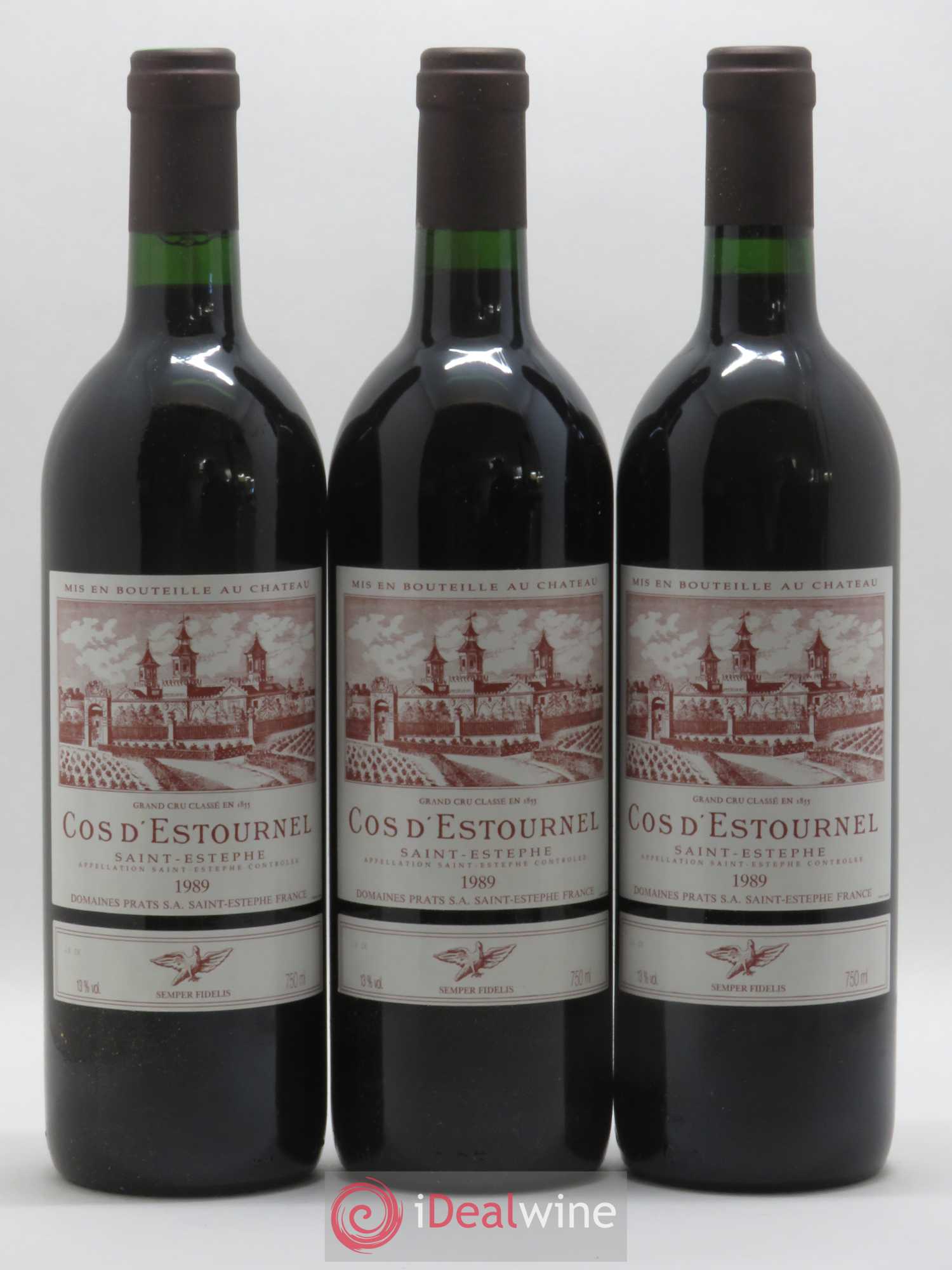 Cos d'Estournel 2ème Grand Cru Classé 1989 - Lot de 12 bouteilles - 4