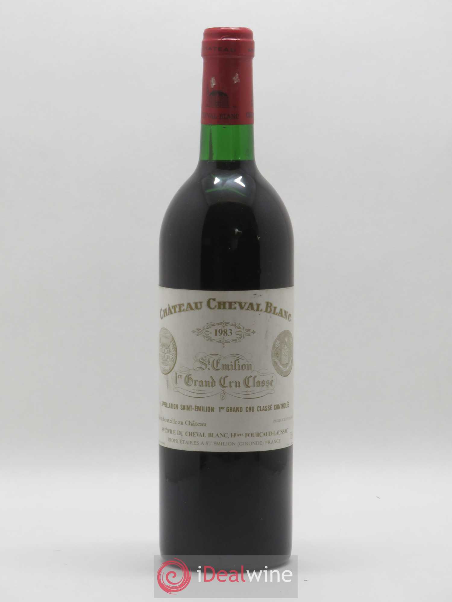 Château Cheval Blanc 1er Grand Cru Classé A 1983 - Lot de 1 bouteille - 0
