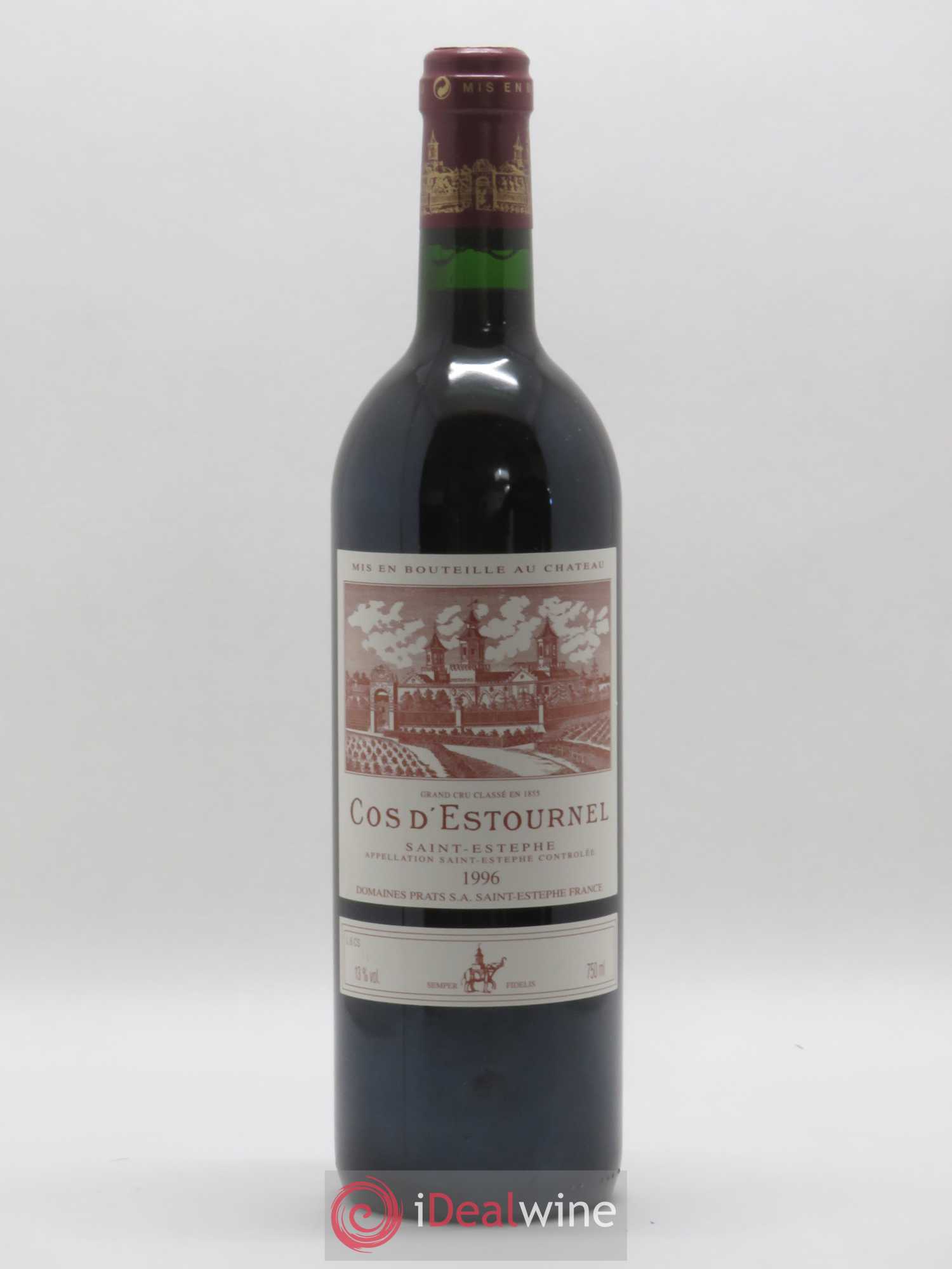 Cos d'Estournel 2ème Grand Cru Classé 1996 - Lot de 1 bouteille - 0