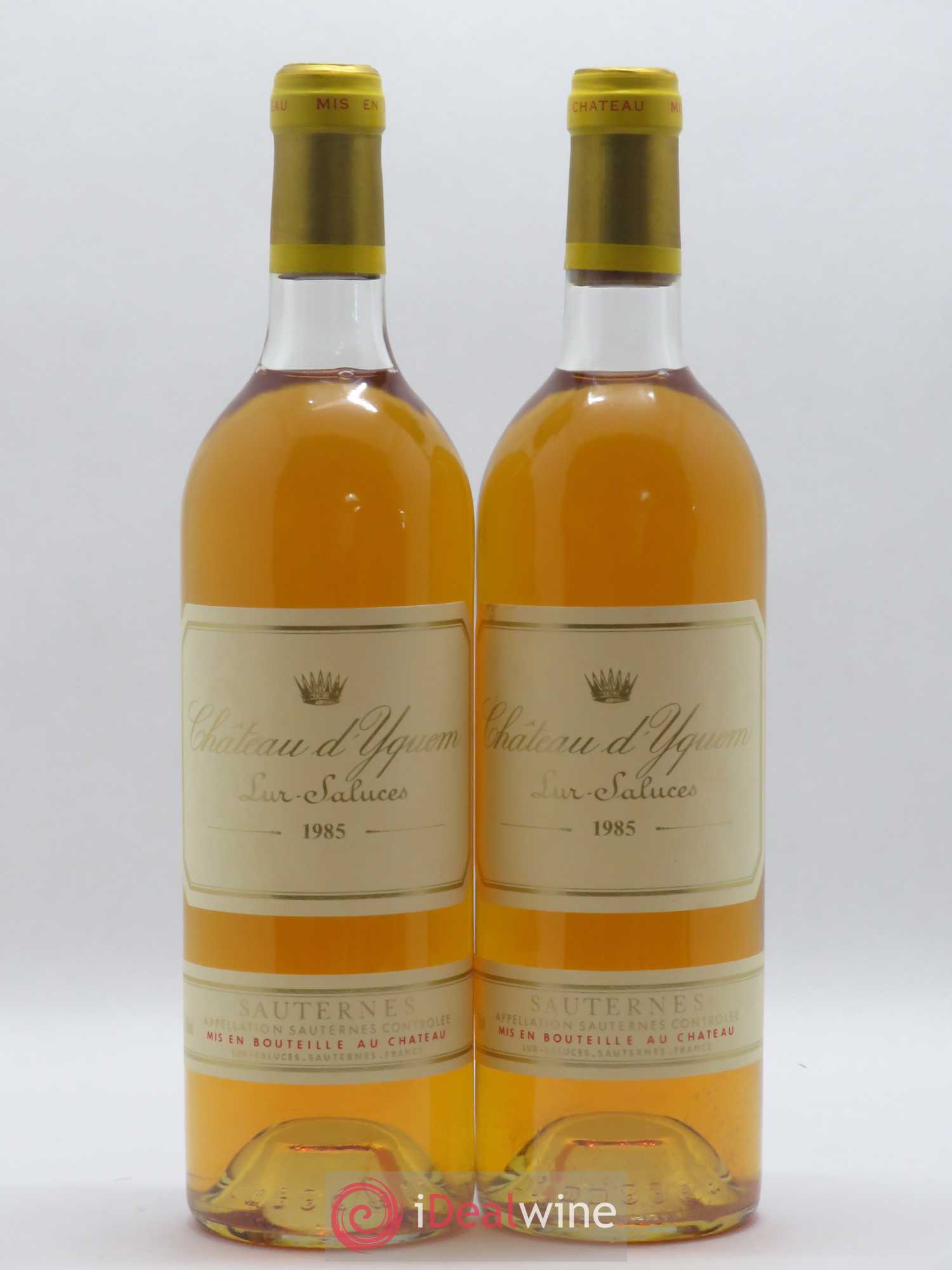Château d' Yquem 1er Cru Classé Supérieur 1985 - Lotto di 2 bottiglie - 0