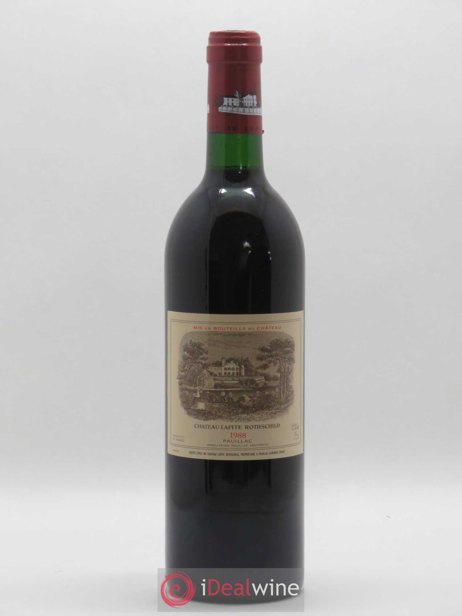 Château Lafite Rothschild 1er Grand Cru Classé 1988 - Lot de 1 bouteille - 0