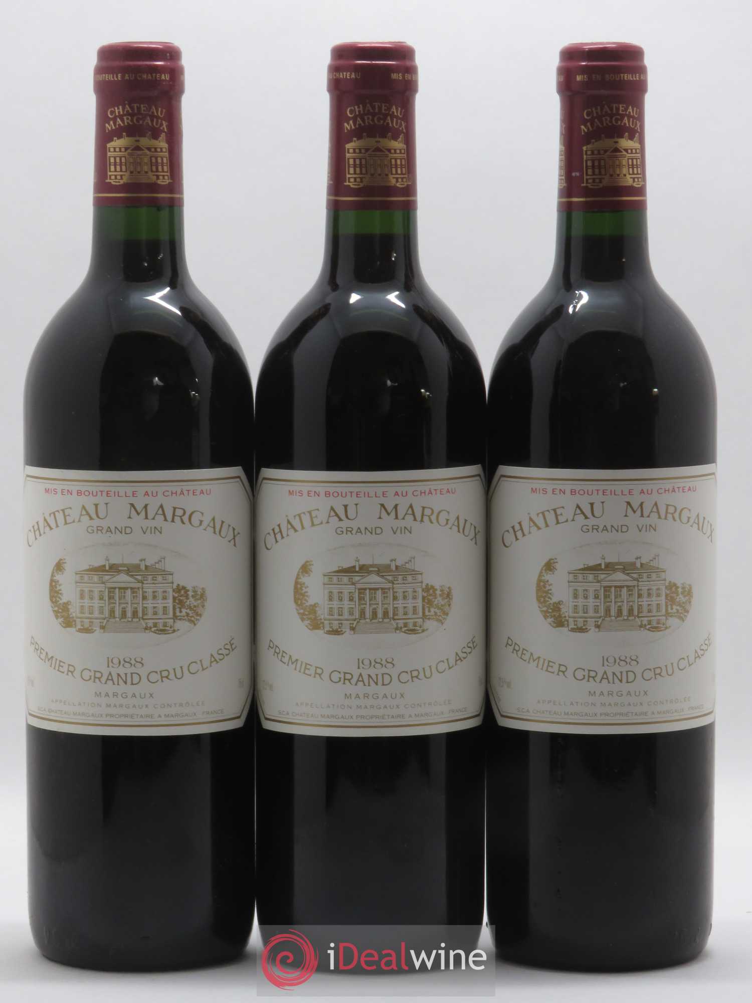 Château Margaux 1er Grand Cru Classé 1988 - Lot de 12 bouteilles - 2