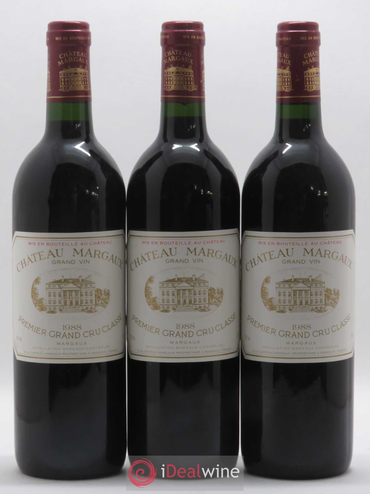 Château Margaux 1er Grand Cru Classé 1988 - Lot de 12 bouteilles - 3