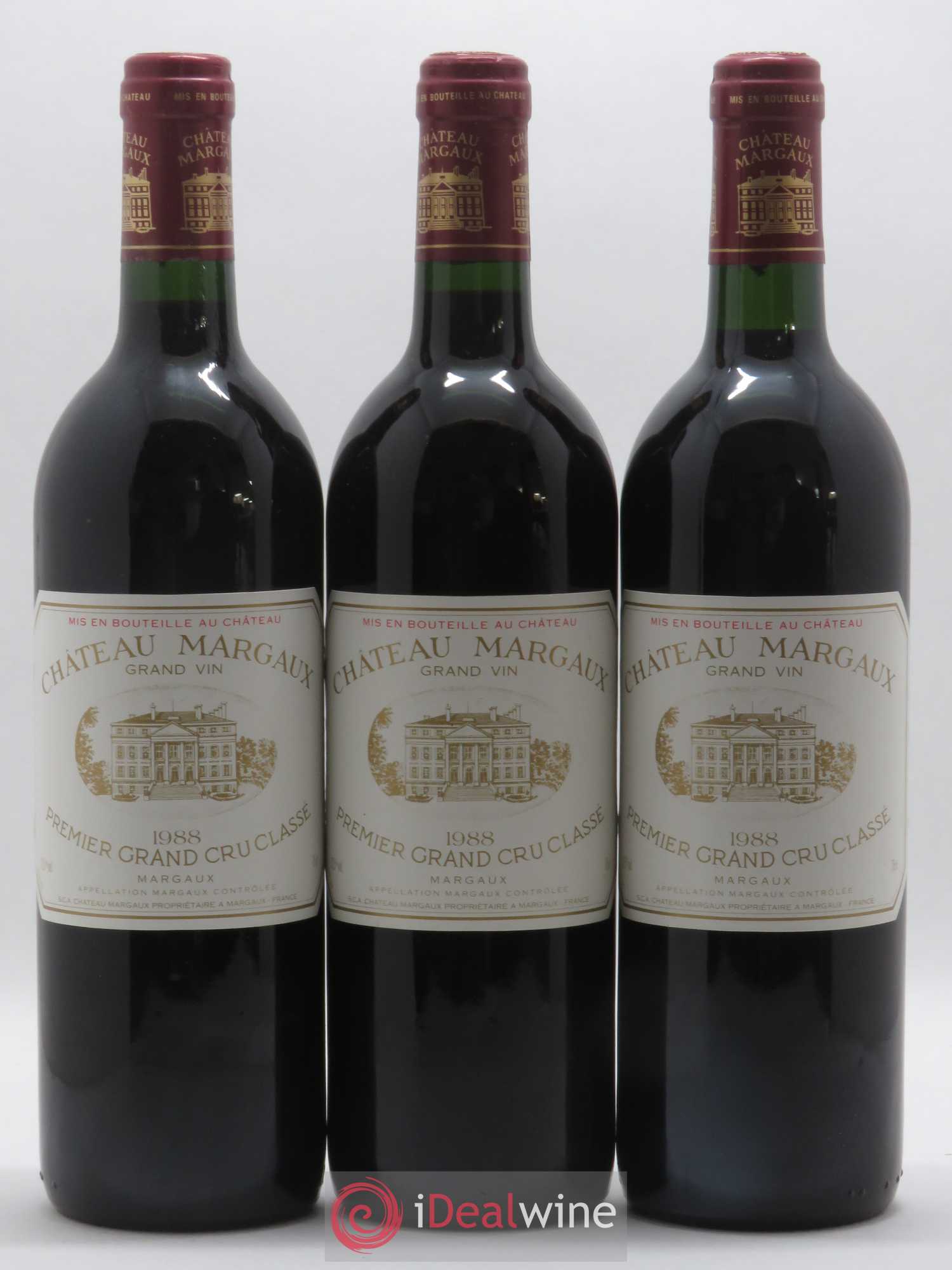Château Margaux 1er Grand Cru Classé 1988 - Lot de 12 bouteilles - 4