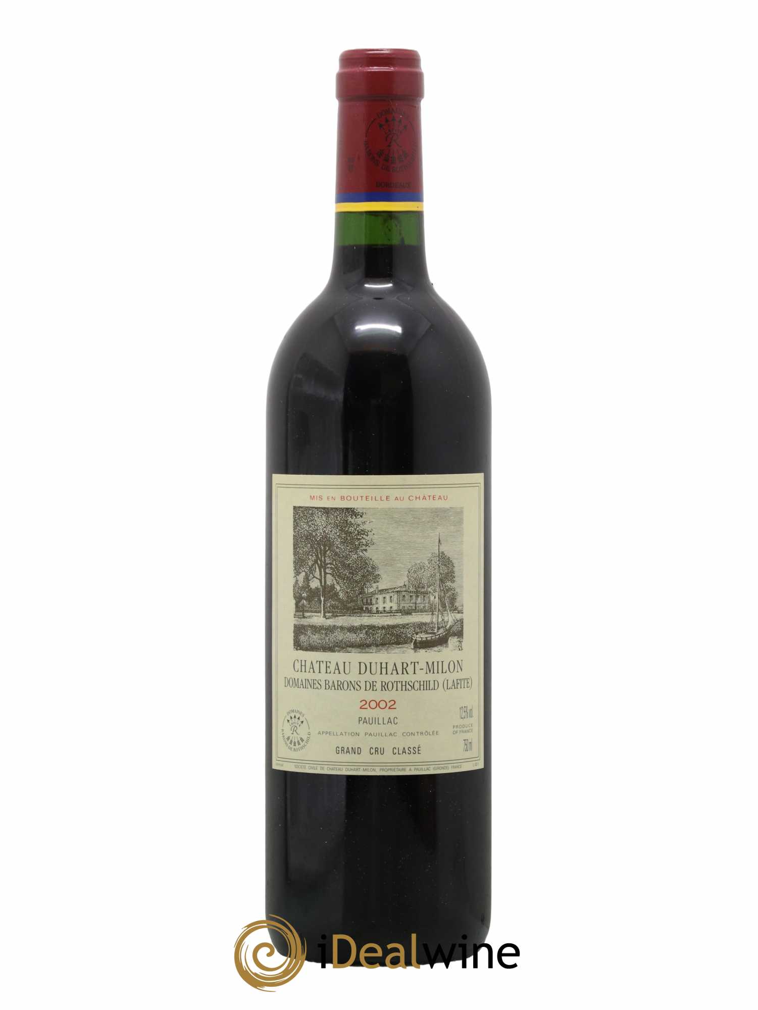 Château Duhart-Milon 4ème Grand Cru Classé 2002 - Lotto di 1 bottiglia - 0