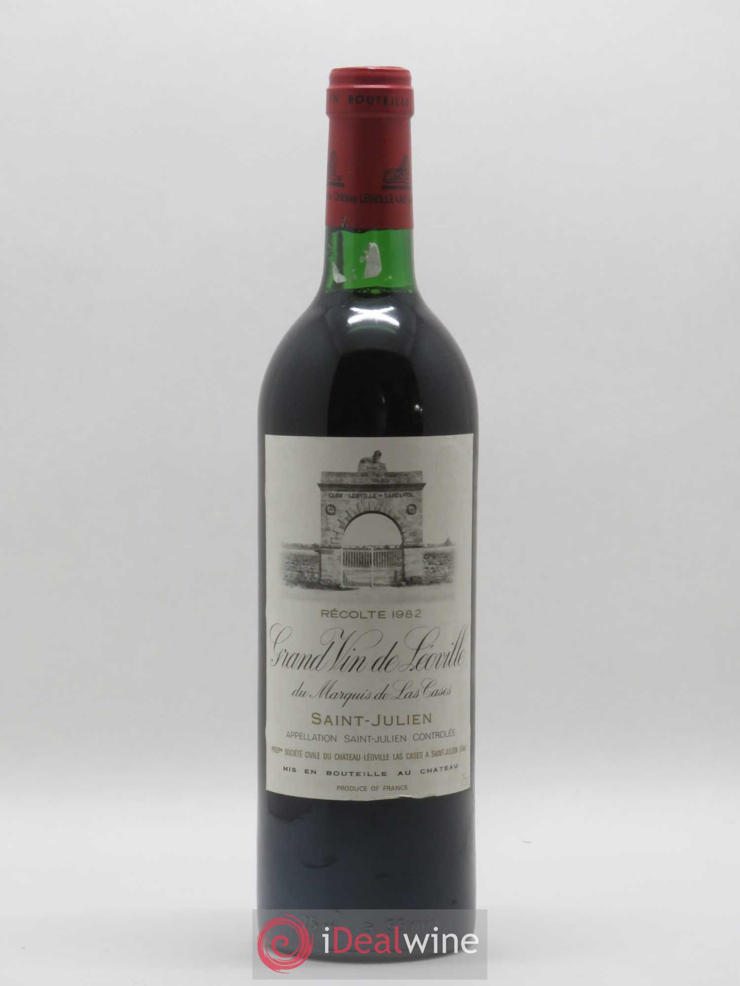 Château Léoville Las Cases 2ème Grand Cru Classé 1982 - Lot de 1 bouteille - 0
