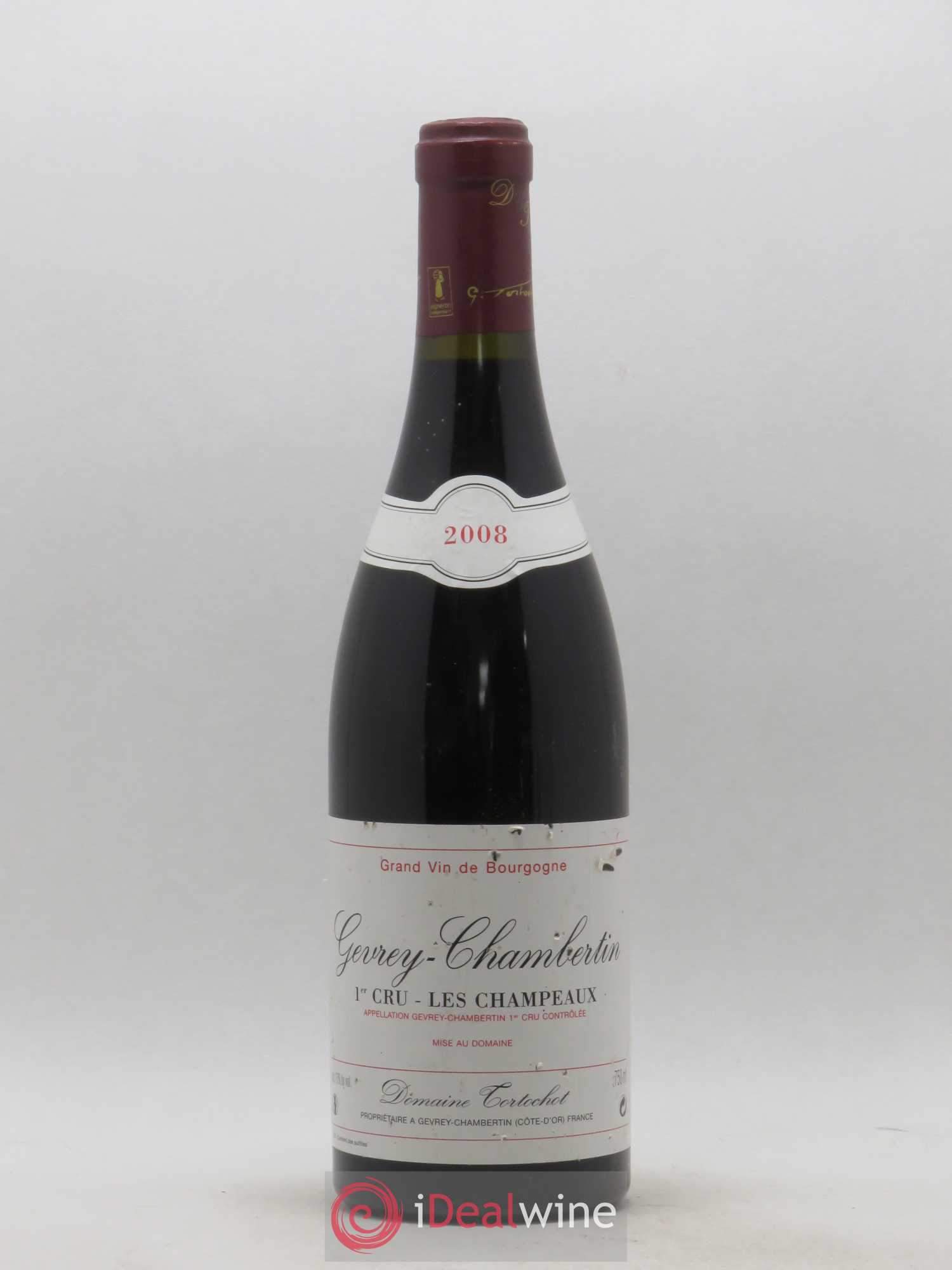 Gevrey-Chambertin 1er Cru Les Champeaux Tortochot (Domaine) 2008 - Lot de 1 bouteille - 0