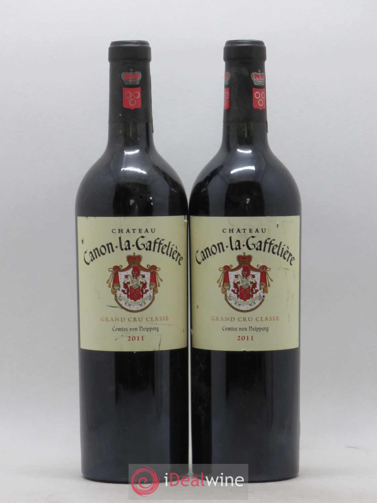 Château Canon la Gaffelière 1er Grand Cru Classé B 2011 - Lot de 2 bouteilles - 0
