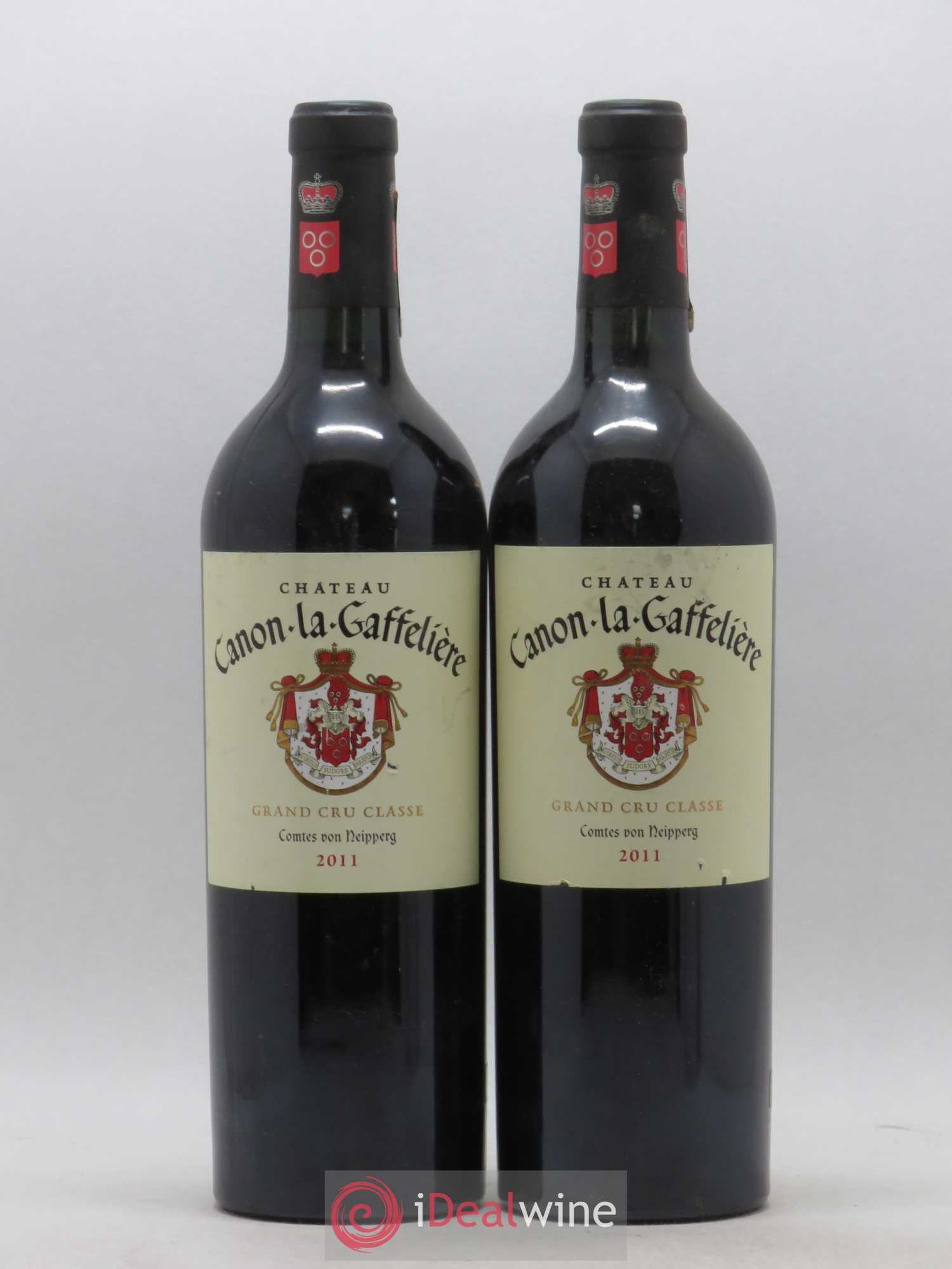 Château Canon la Gaffelière 1er Grand Cru Classé B 2011 - Lot de 2 bouteilles - 0