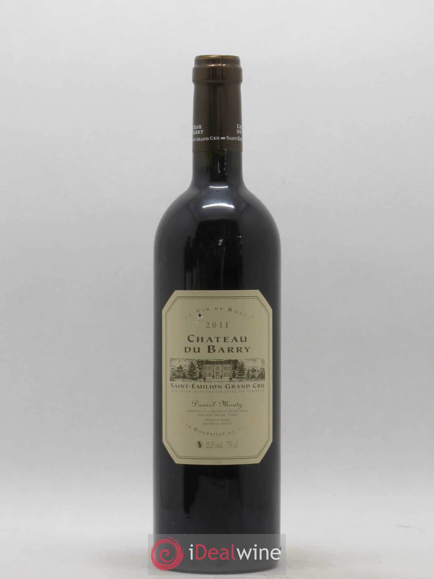 Saint-Émilion Château du Barry (sans prix de réserve) 2011 - Posten von 1 Flasche - 0