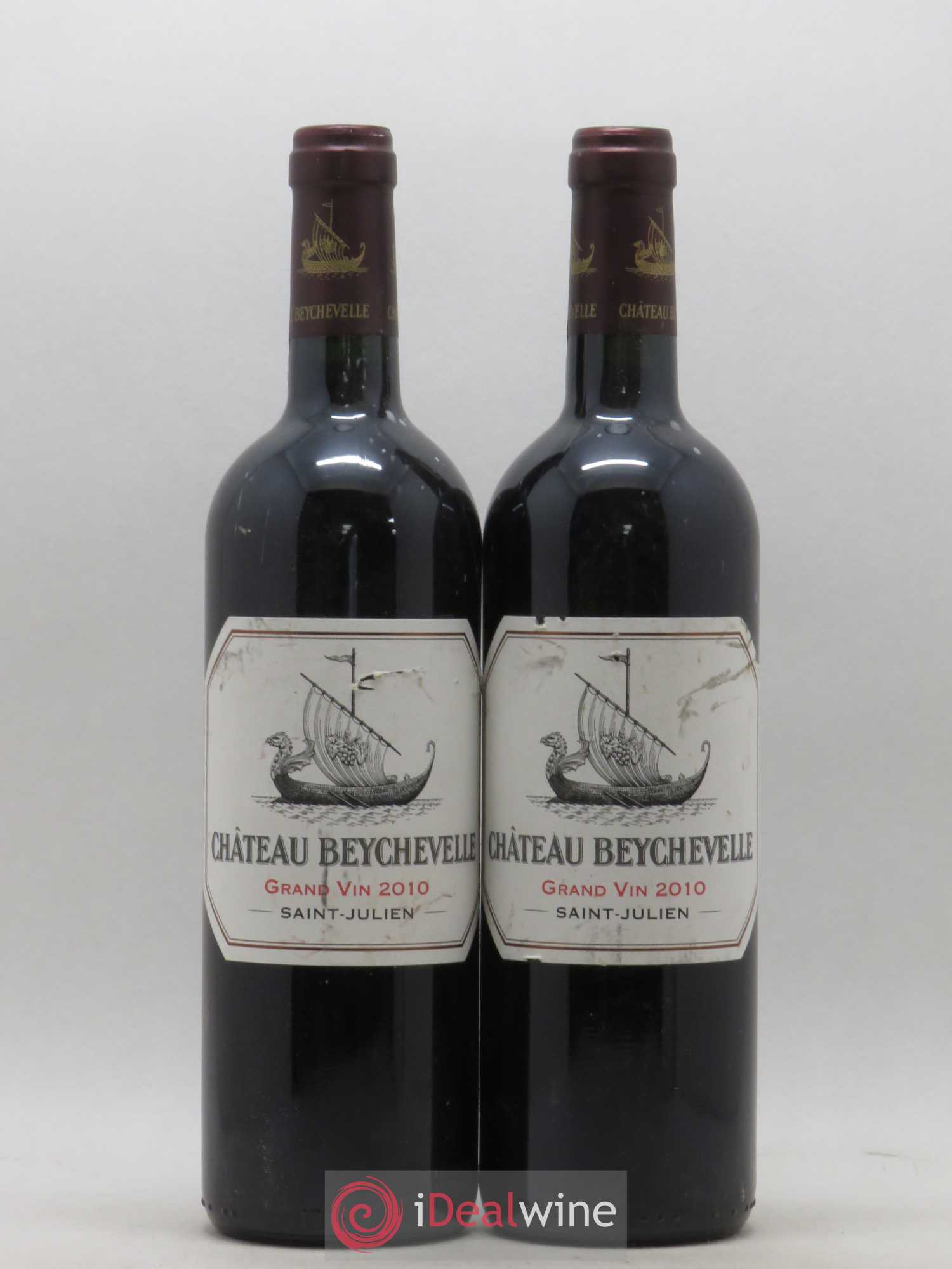 Château Beychevelle 4ème Grand Cru Classé 2010 - Lot de 2 bouteilles - 0