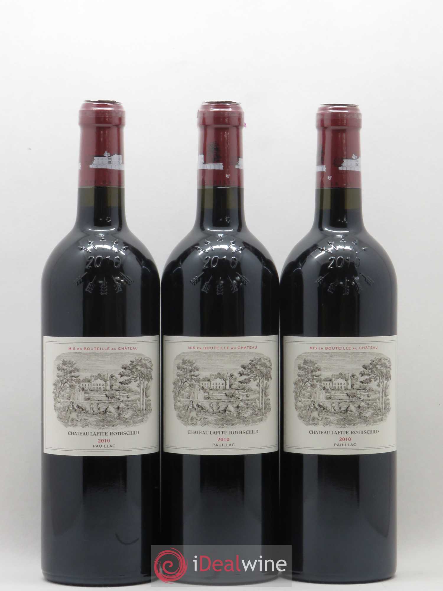 Château Lafite Rothschild 1er Grand Cru Classé 2010 - Lot de 6 bouteilles - 1