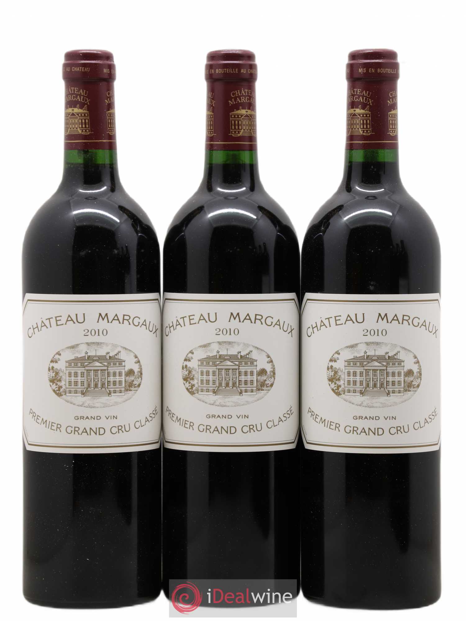 Château Margaux 1er Grand Cru Classé 2010 - Lot de 6 bouteilles - 1