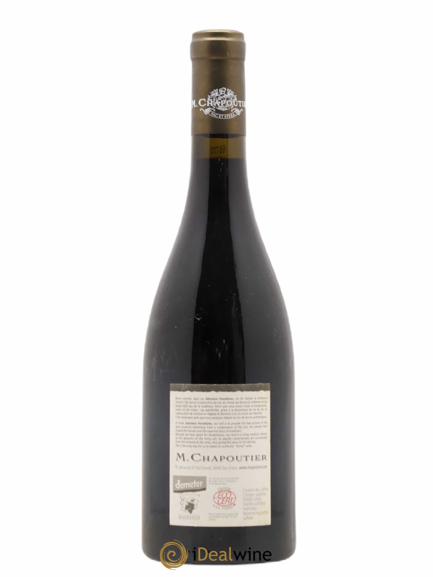 Hermitage Ermitage Le Pavillon Chapoutier 2004 - Lot de 1 bouteille - 1