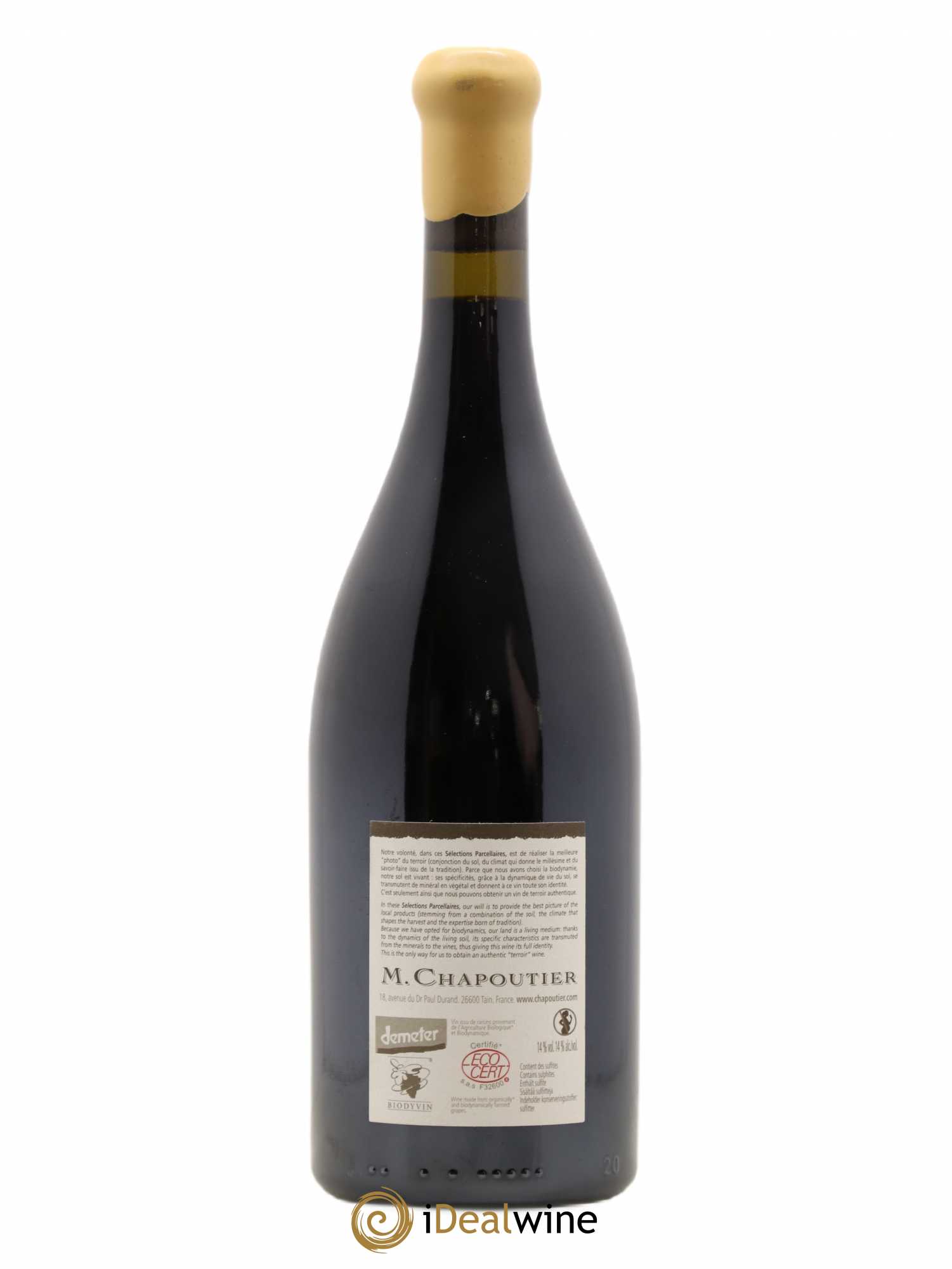 Hermitage Ermitage Le Pavillon Chapoutier 2007 - Lot de 1 bouteille - 1