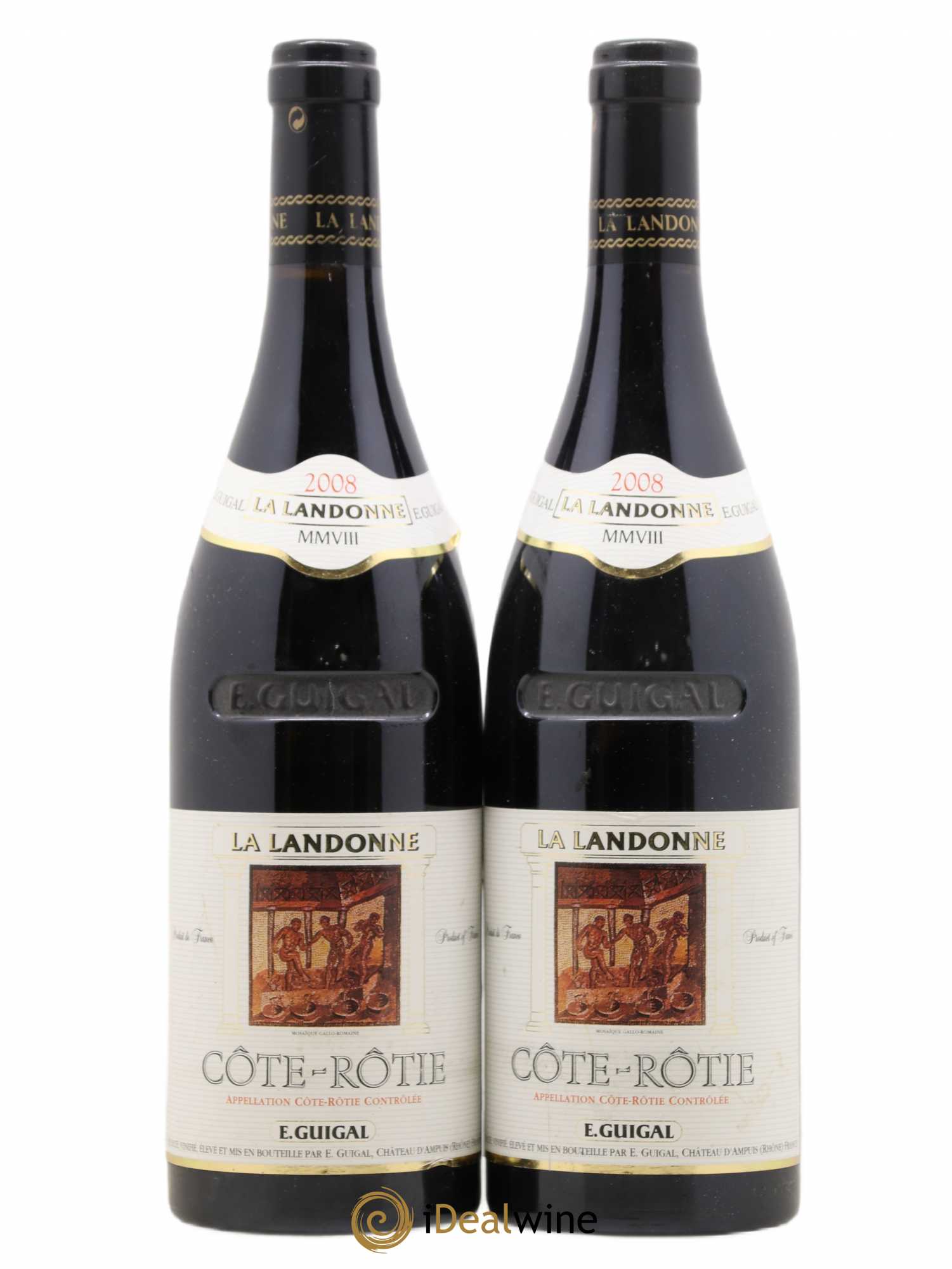 Côte-Rôtie La Landonne Guigal 2008 - Lot de 2 bouteilles - 0