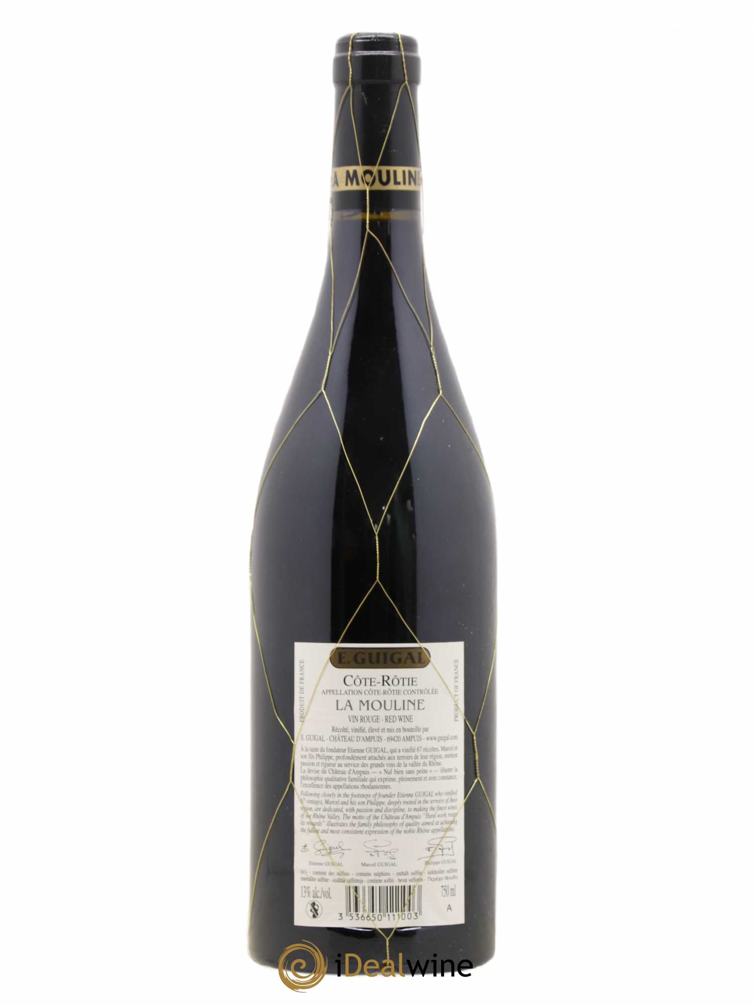 Côte-Rôtie La Mouline Guigal 2008 - Lot de 1 bouteille - 1