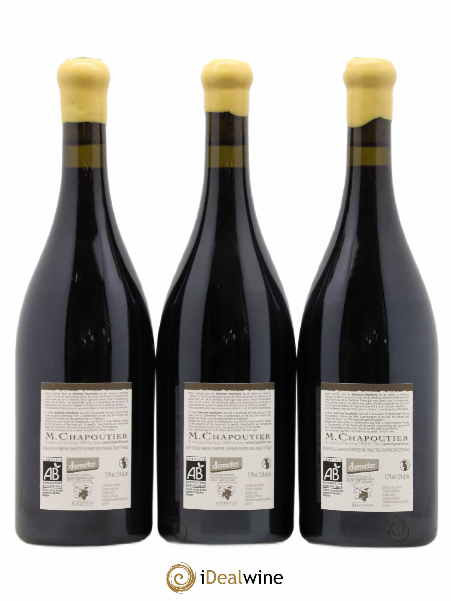 Hermitage Ermitage Le Pavillon Chapoutier 2008 - Lot de 6 bouteilles - 4