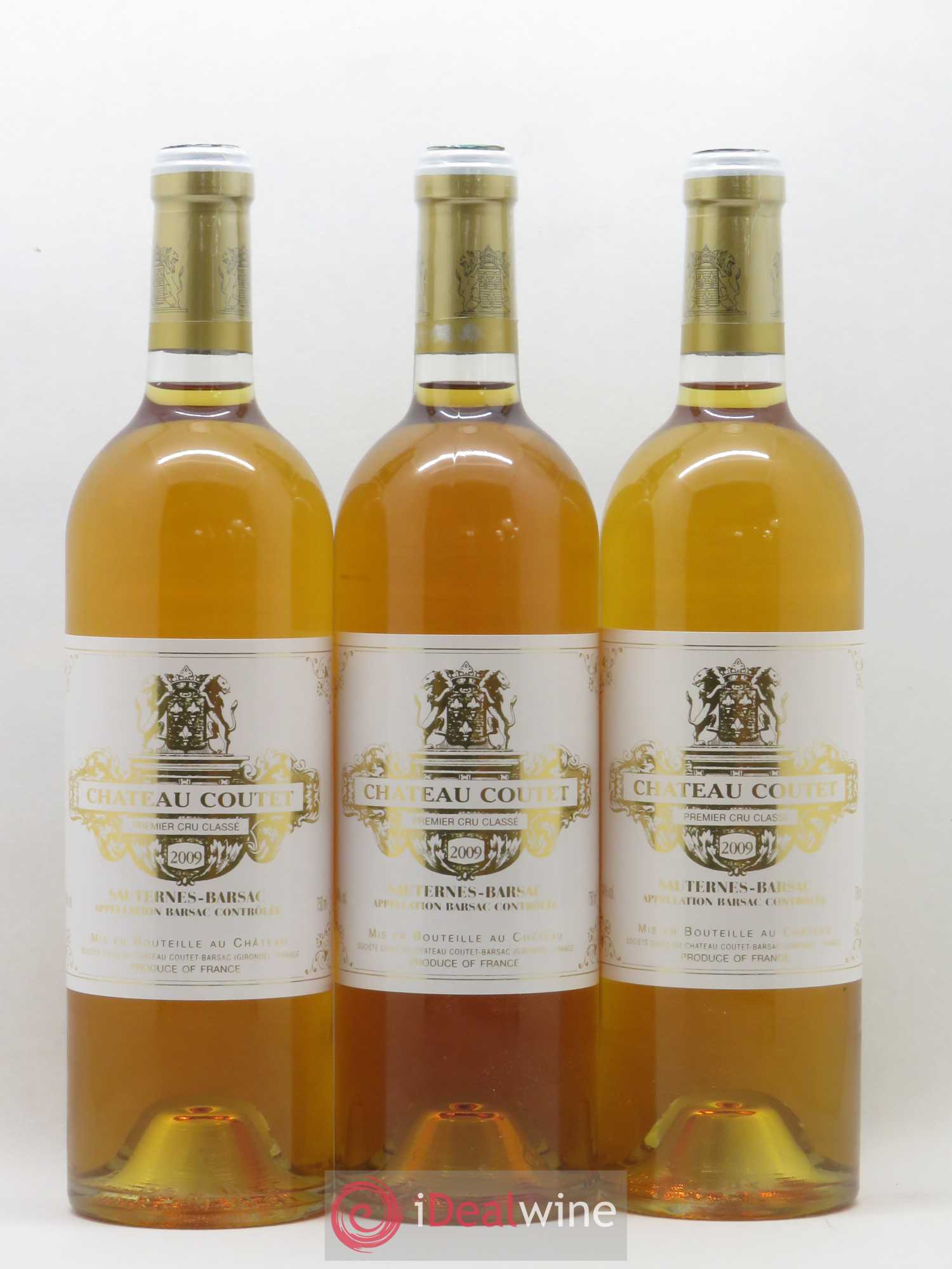 Château Coutet 1er Grand Cru Classé 2009 - Lotto di 12 bottiglie - 1