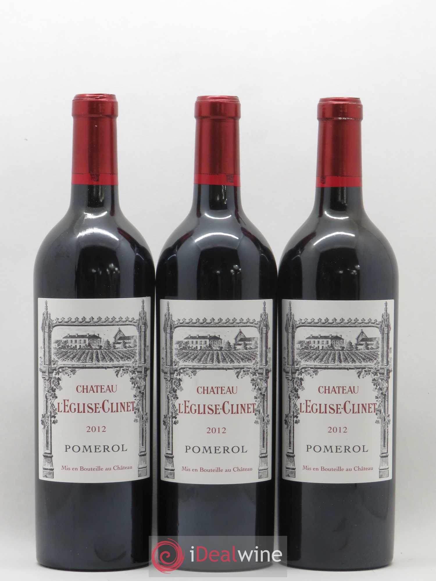 Château l' Église Clinet 2012 - Lot de 6 bouteilles - 3