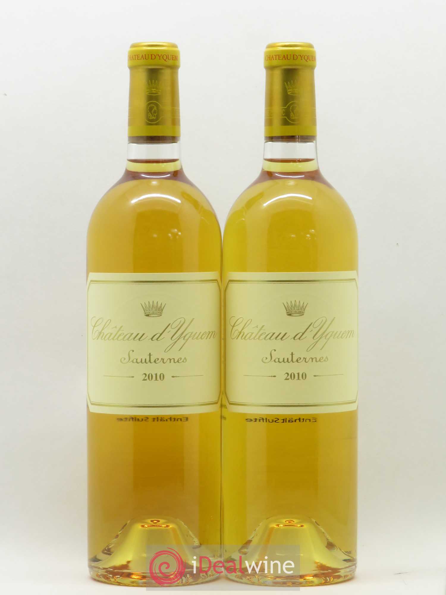 Château d' Yquem 1er Cru Classé Supérieur 2010 - Lotto di 2 bottiglie - 0