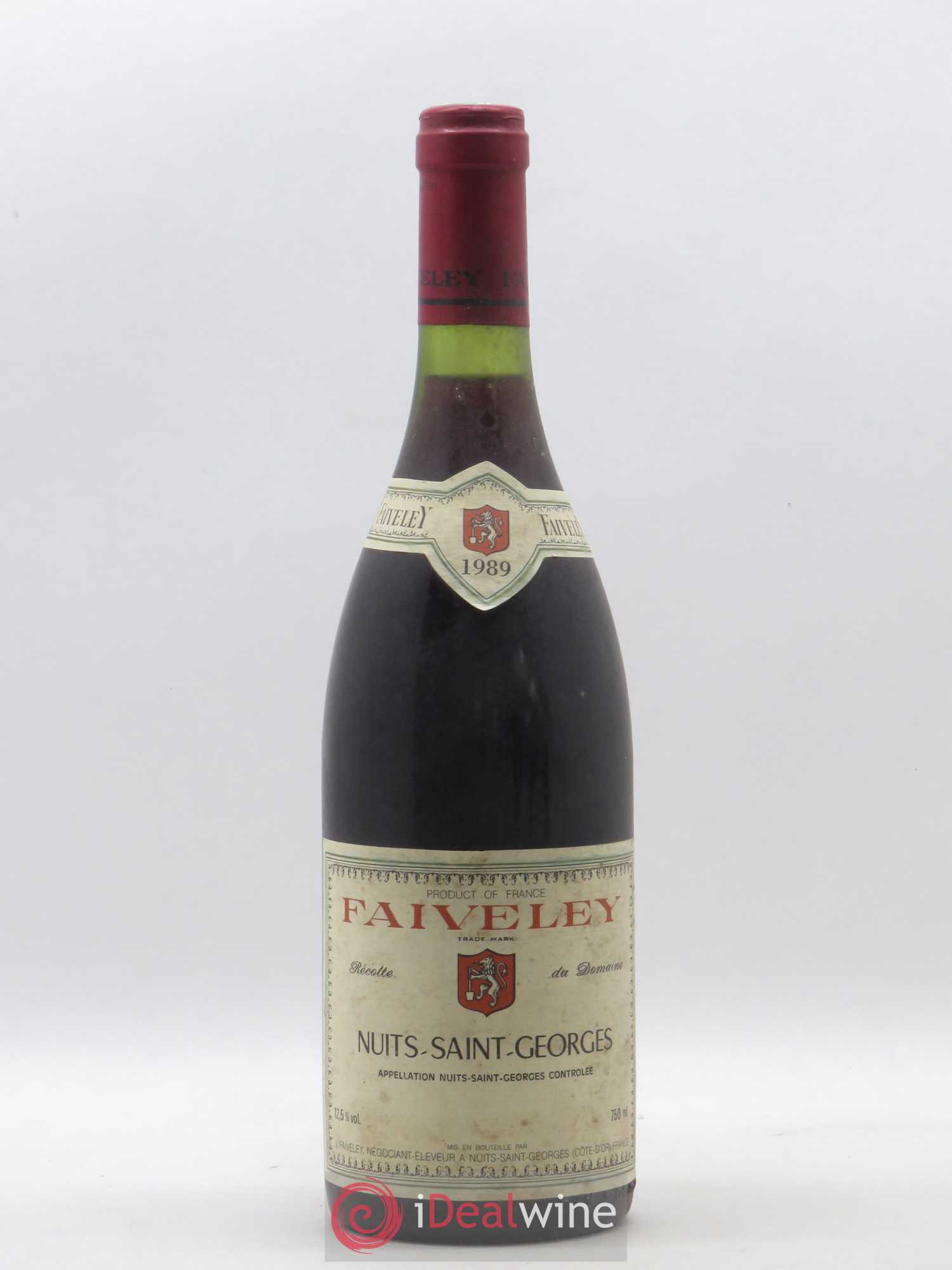 Nuits-Saint-Georges Faiveley 1989 - Lot de 1 bouteille - 0