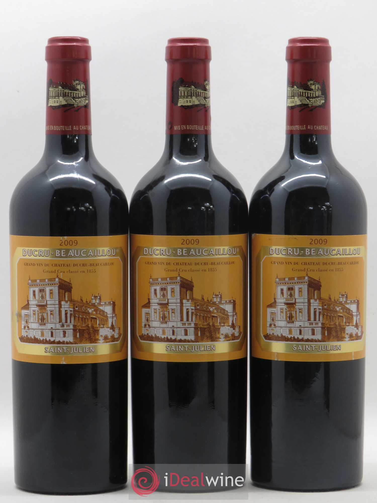 Château Ducru Beaucaillou 2ème Grand Cru Classé 2009 - Lot de 3 bouteilles - 0