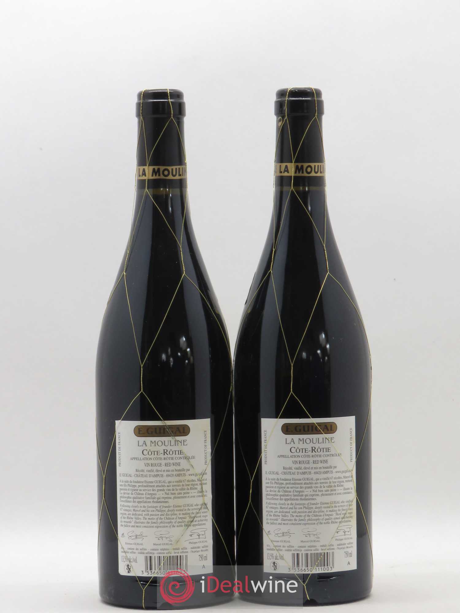 Côte-Rôtie La Mouline Guigal 2014 - Lot de 2 bouteilles - 1