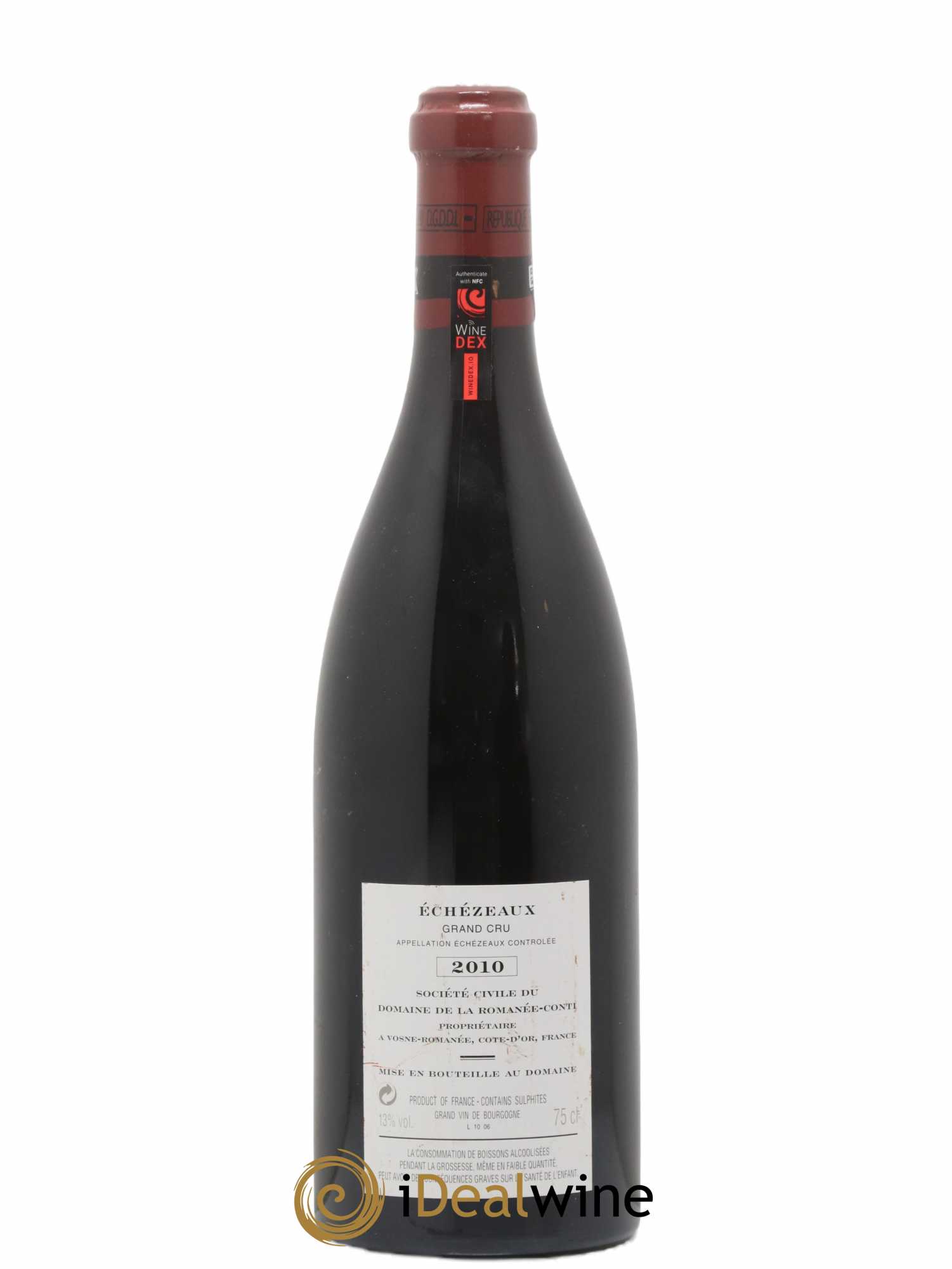 Echezeaux Grand Cru Domaine de la Romanée-Conti 2010 - Lot de 1 bouteille - 1