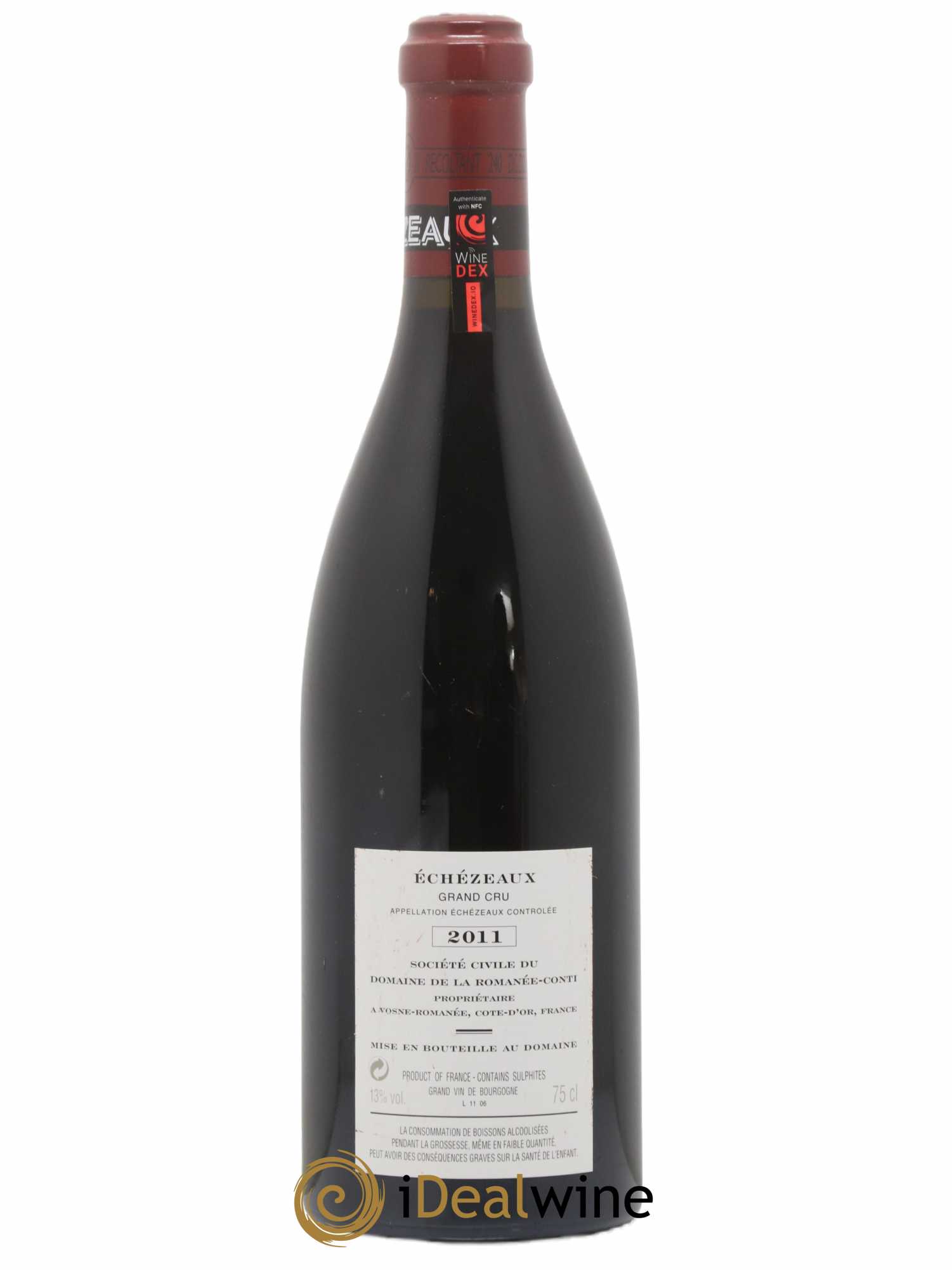 Echezeaux Grand Cru Domaine de la Romanée-Conti 2011 - Lot de 1 bouteille - 1