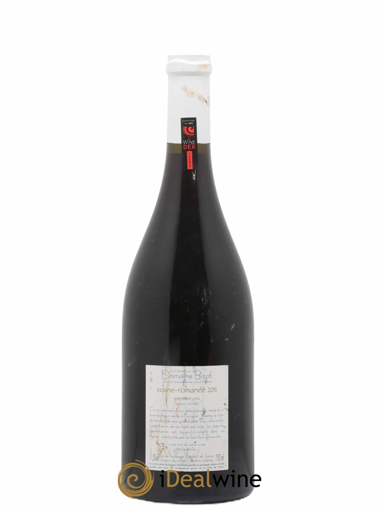 Vosne-Romanée 1er Cru Elise Fermouche Bizot (Domaine) 2011 - Lot de 1 bouteille - 1