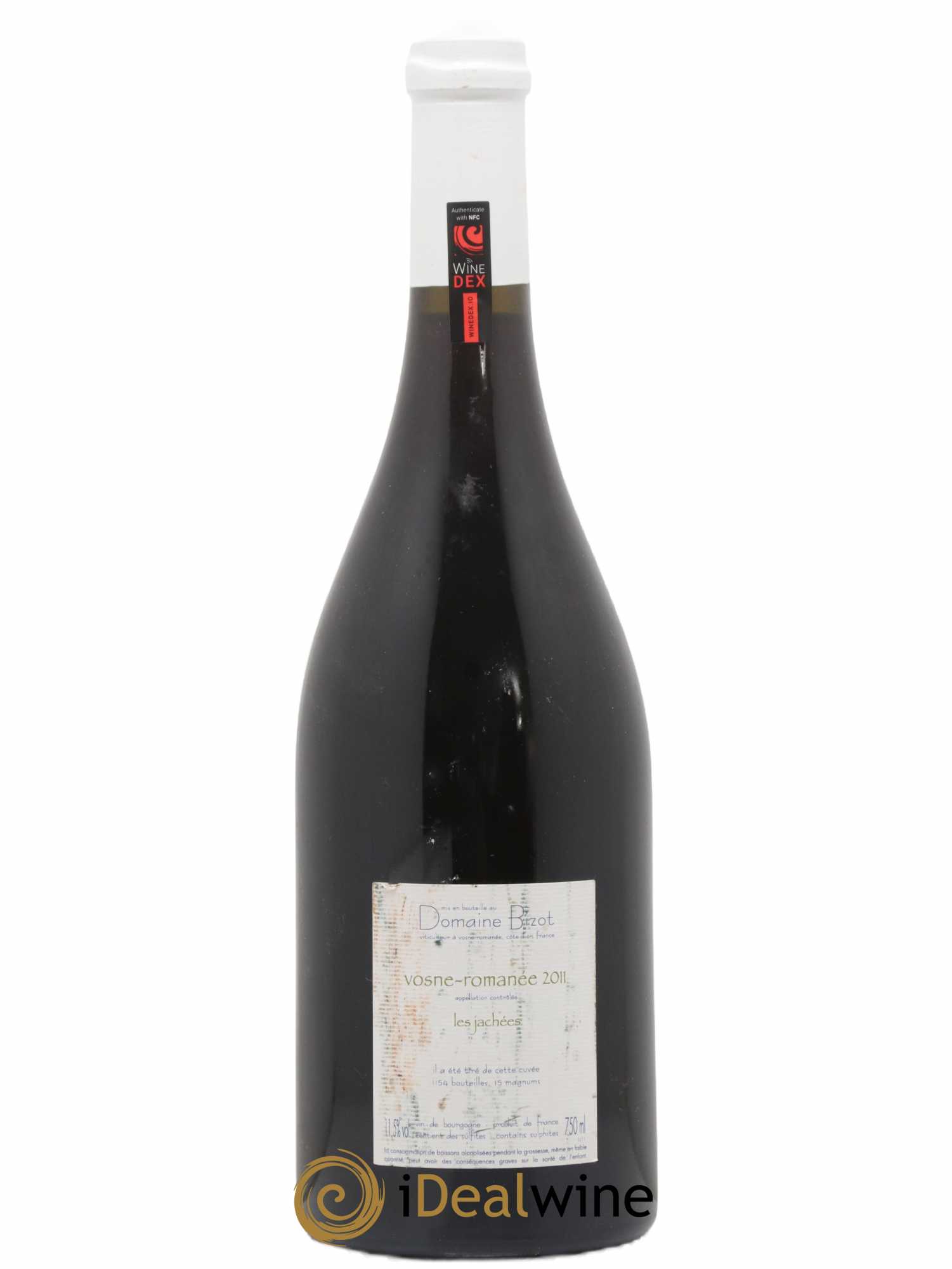 Vosne-Romanée Les Jachées Bizot (Domaine) 2011 - Lot de 1 bouteille - 1