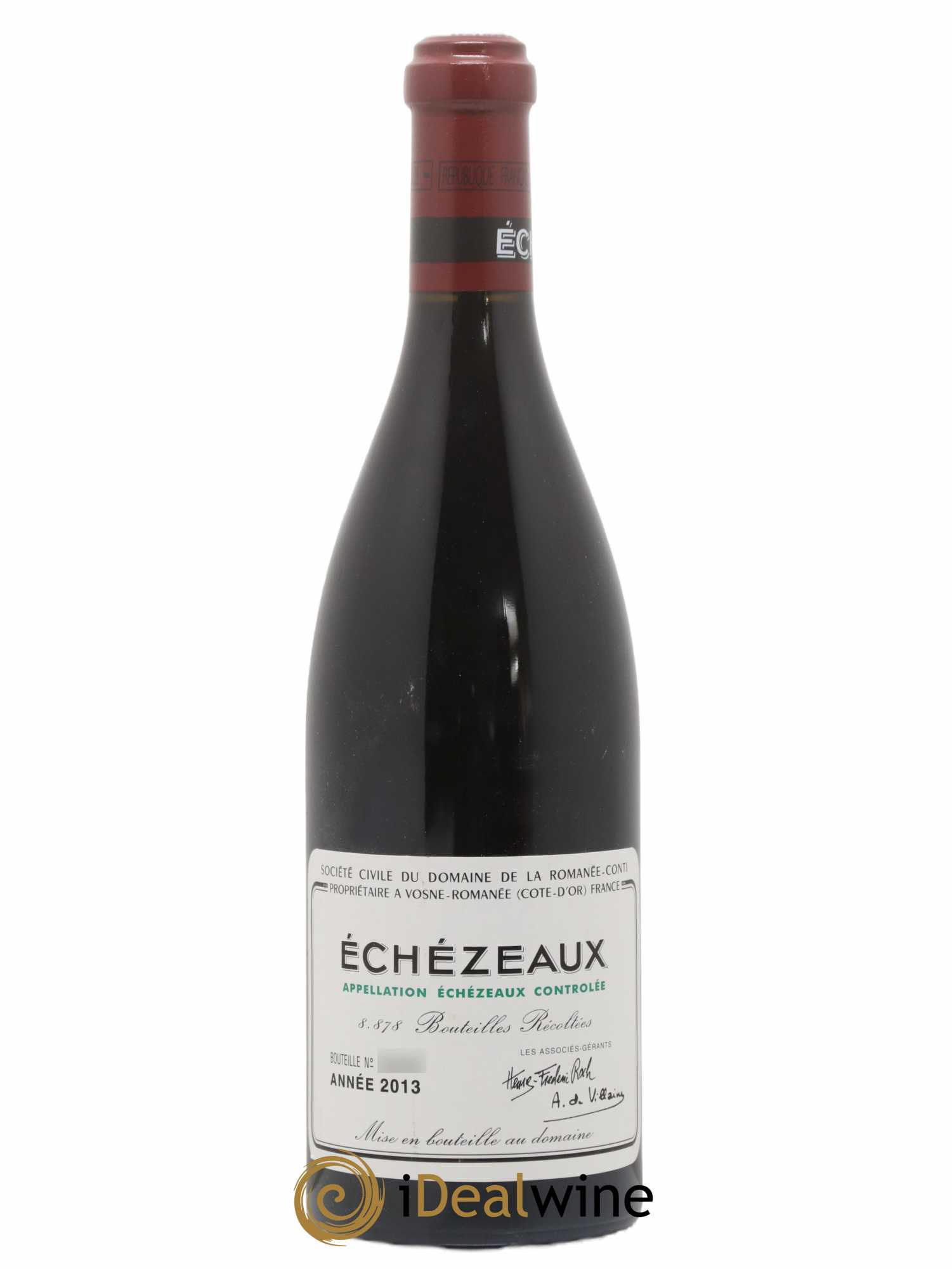 Echezeaux Grand Cru Domaine de la Romanée-Conti 2013 - Lot de 1 bouteille - 0