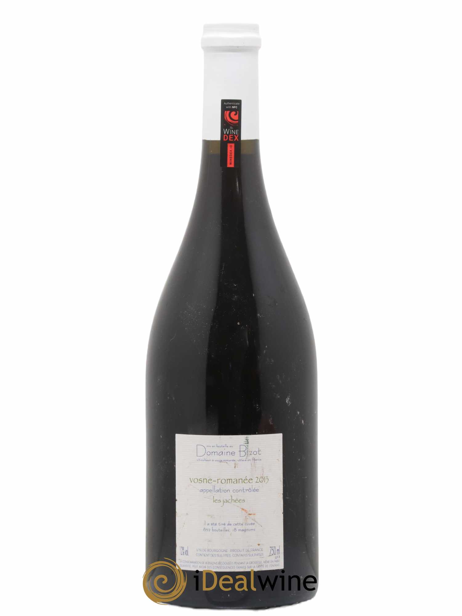 Vosne-Romanée Les Jachées Bizot (Domaine) 2013 - Lot de 1 bouteille - 1