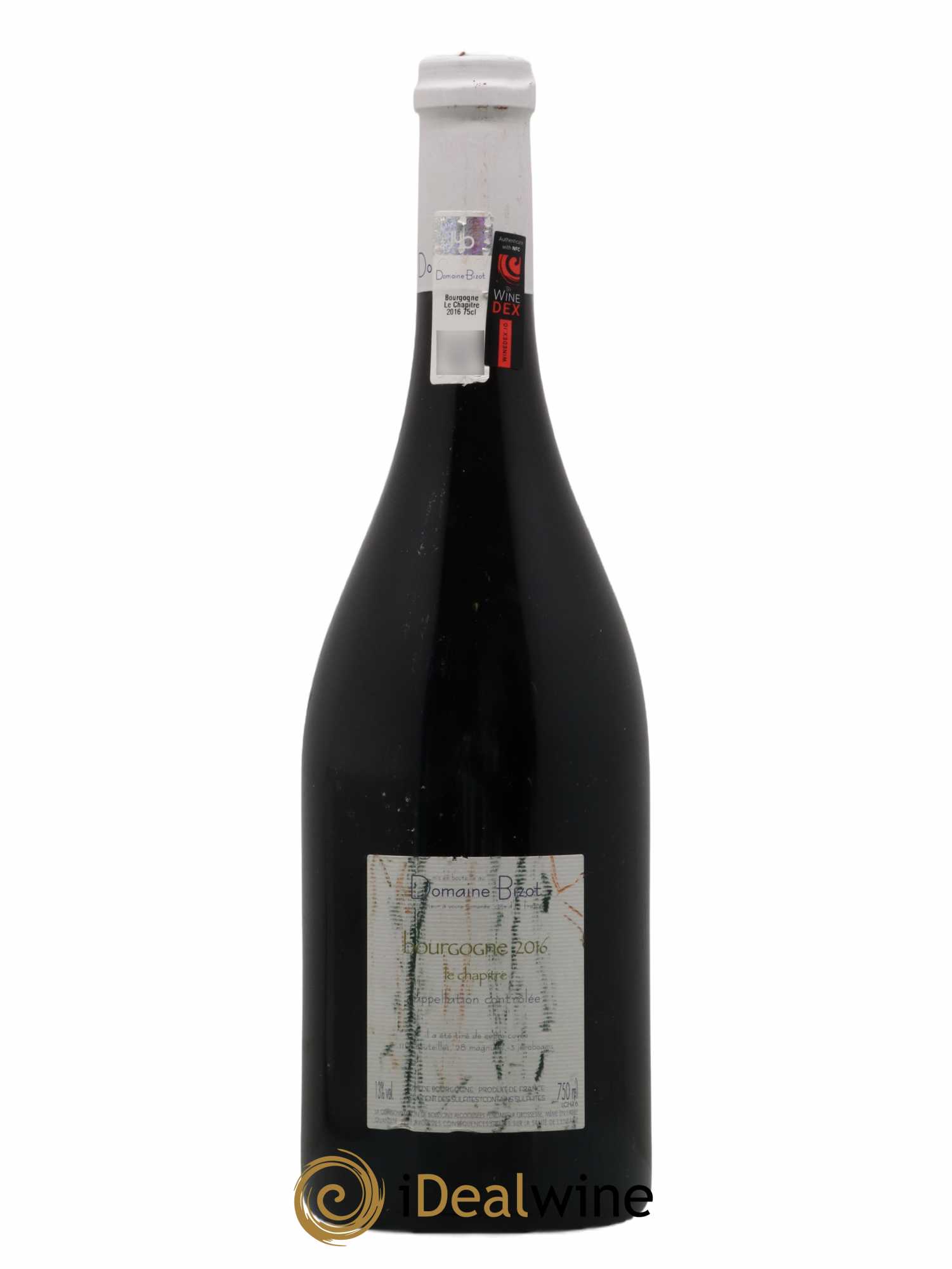 Bourgogne Le Chapitre Bizot (Domaine) 2016 - Lot de 1 bouteille - 1