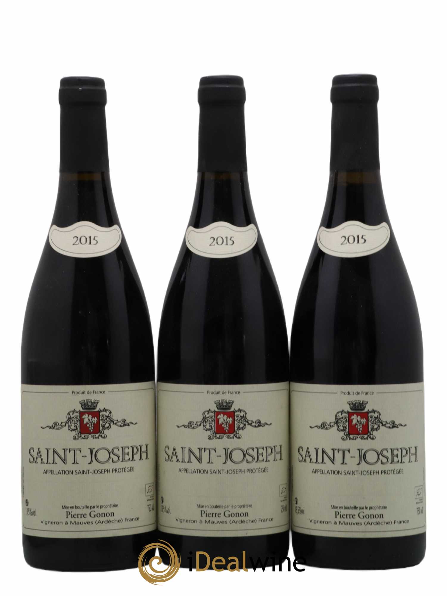 Saint-Joseph Gonon (Domaine) 2015 - Lot de 3 bouteilles - 0