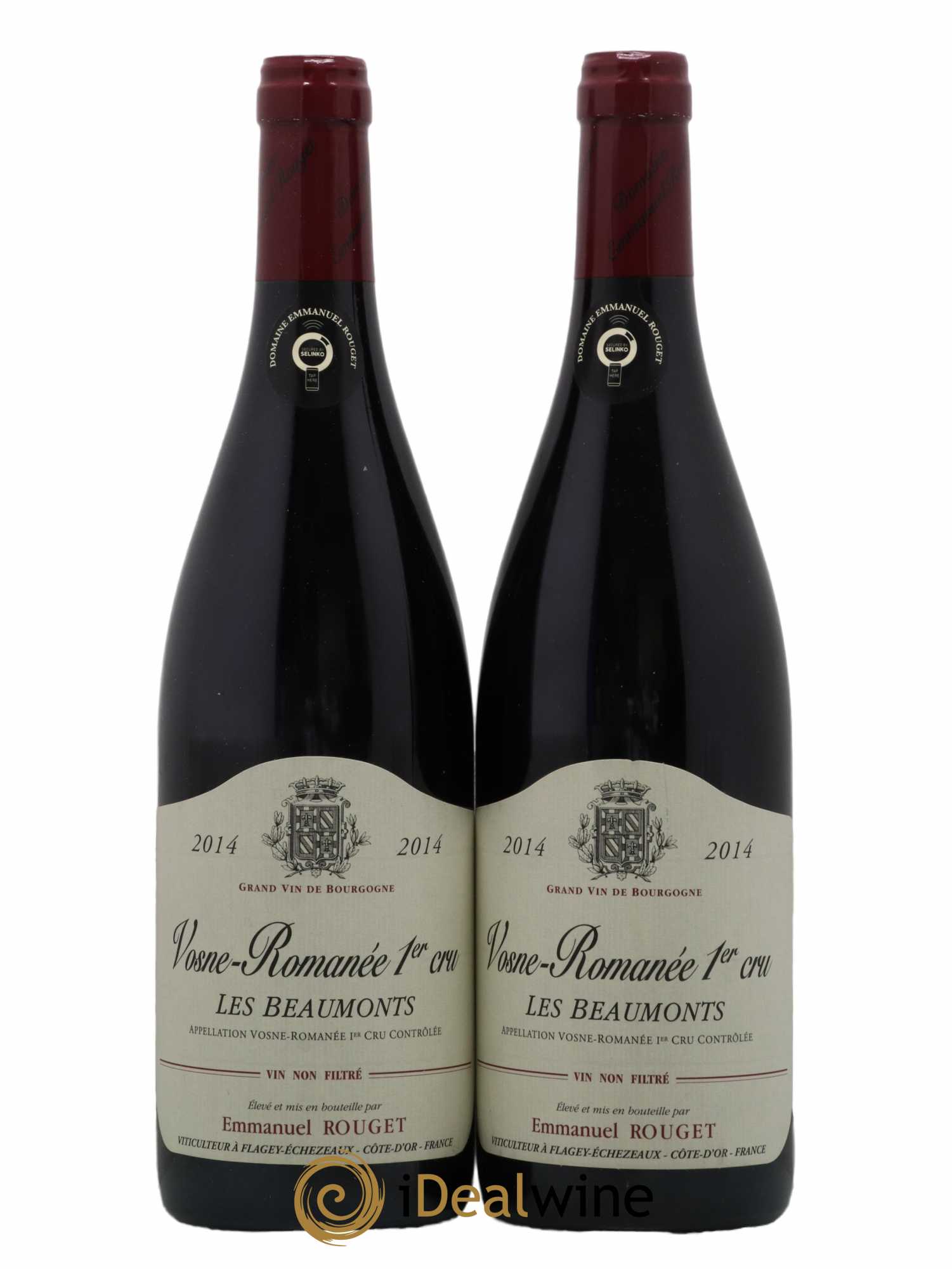 Vosne-Romanée 1er Cru Les Beaumonts Emmanuel Rouget 2014 - Lot de 2 bouteilles - 0